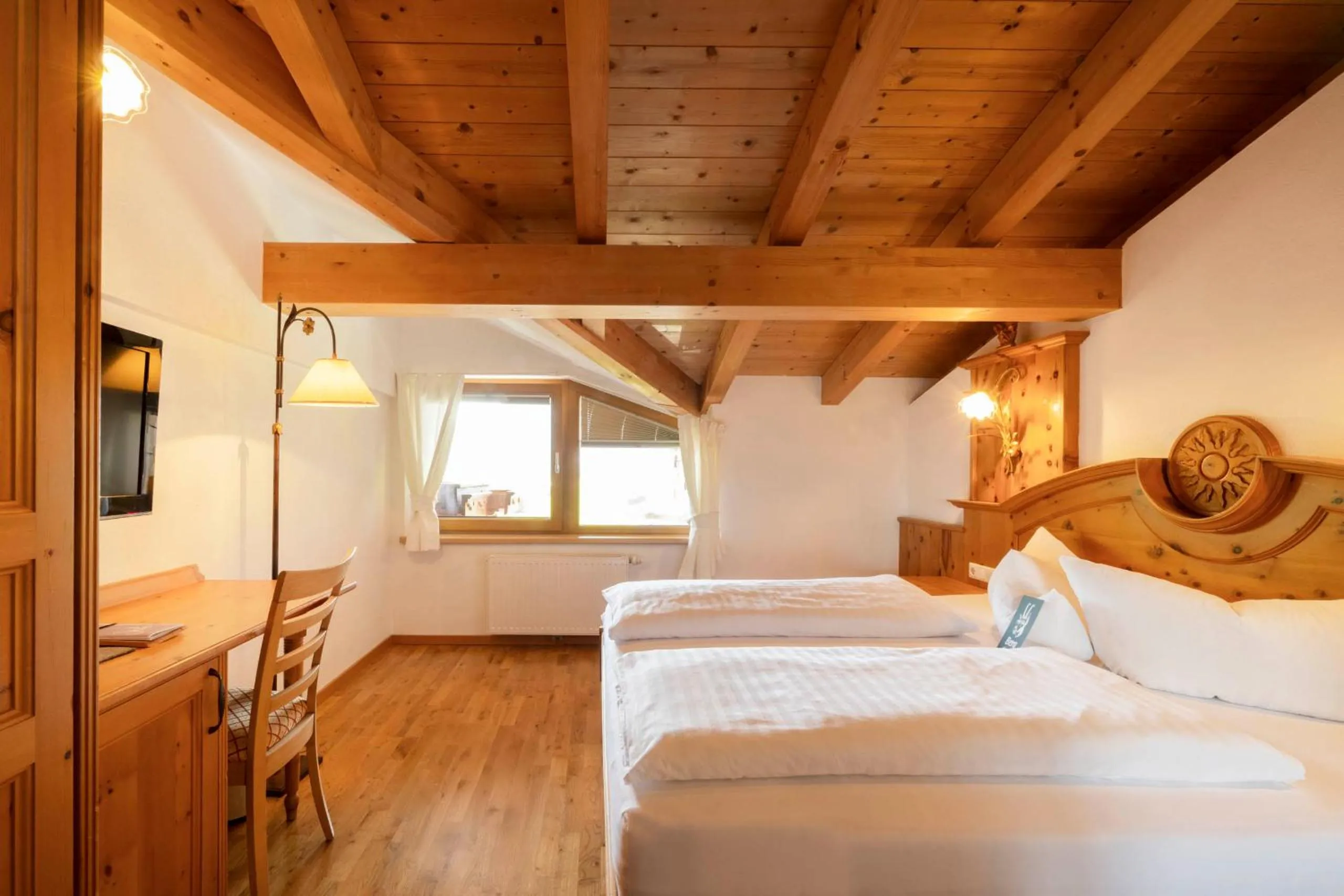 Bedroom, Bed in Hotel Stubaierhof