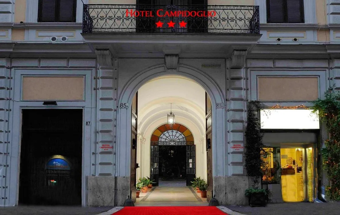 Facade/entrance in Hotel Campidoglio