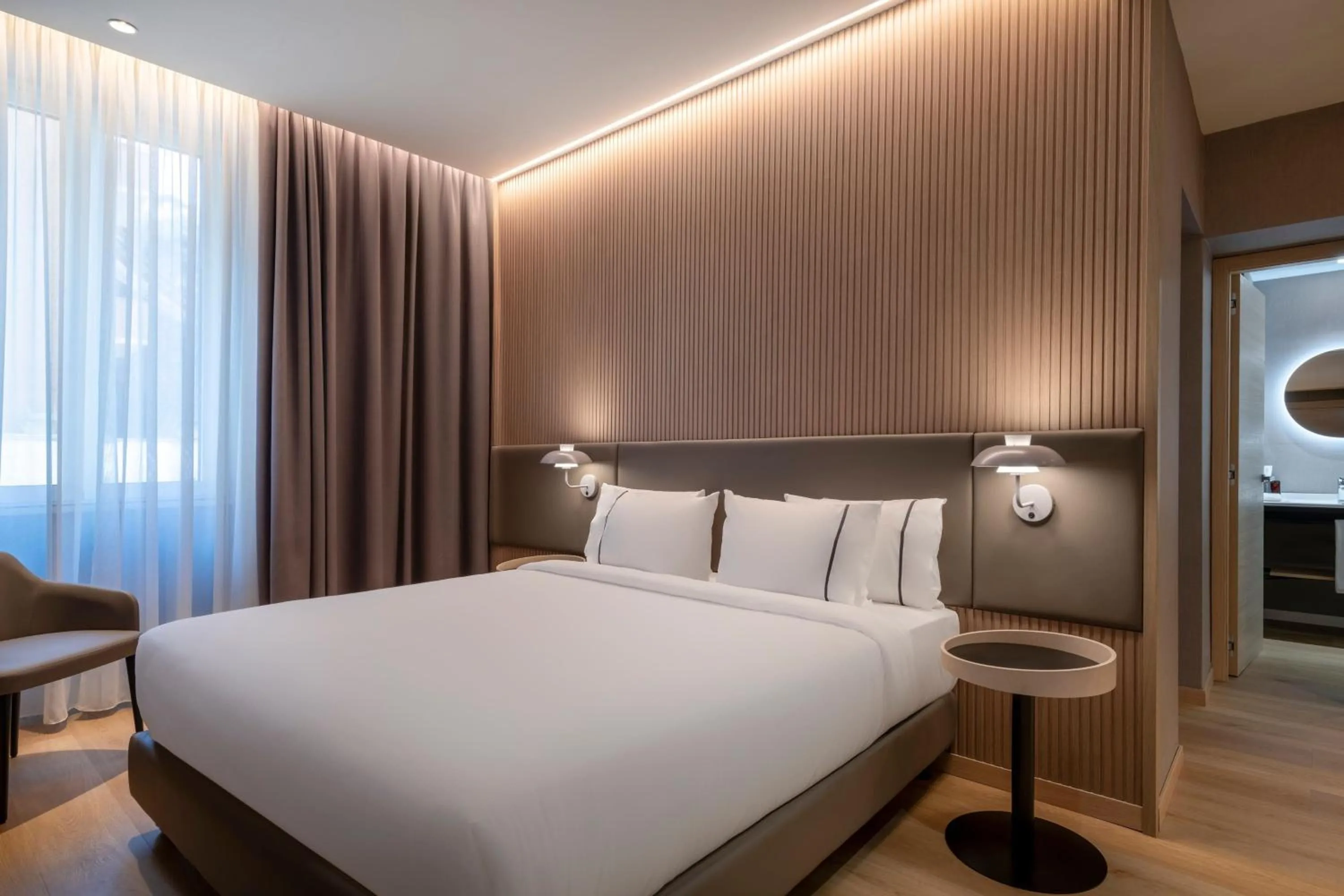 Bedroom, Bed in AC Hotel by Marriott Clodio Roma