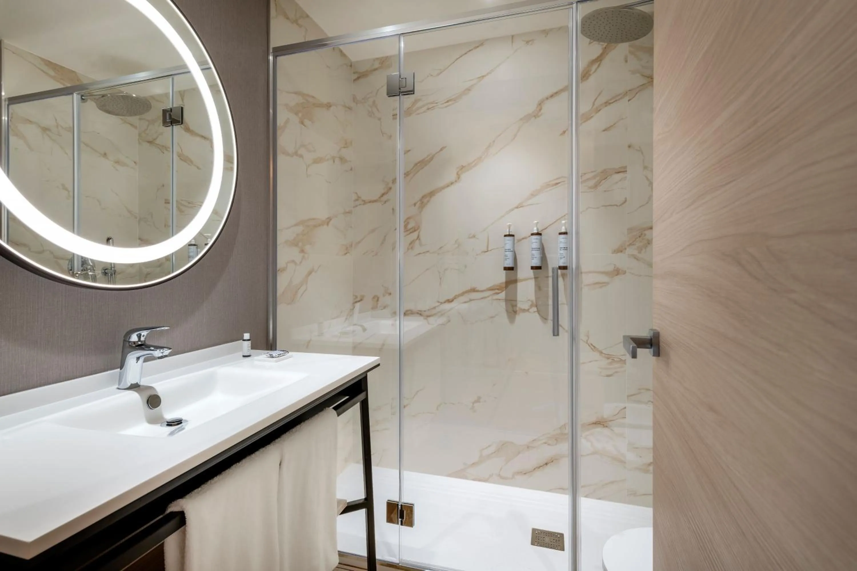 Bathroom in AC Hotel by Marriott Clodio Roma