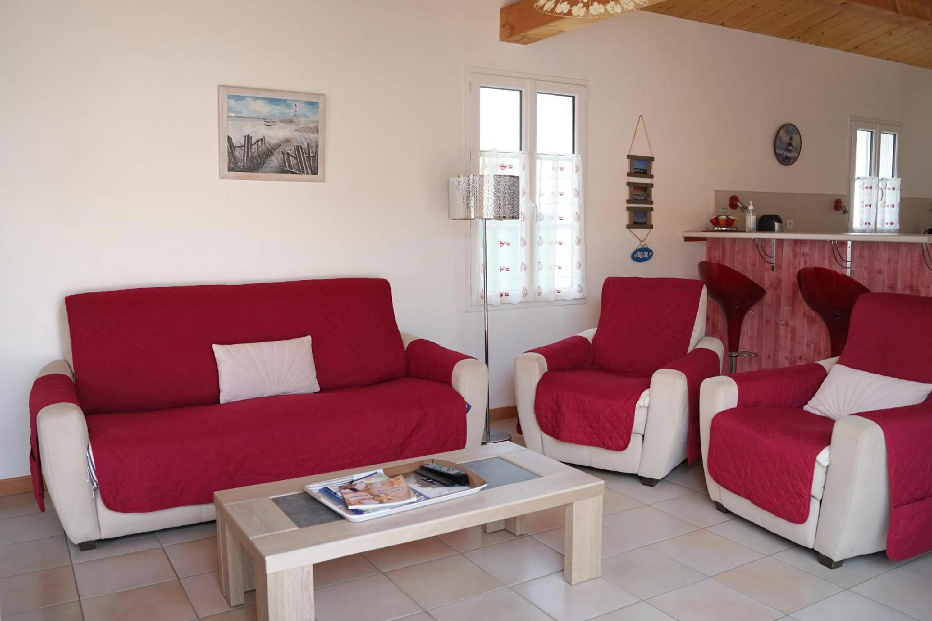 Living room in Le Figuier