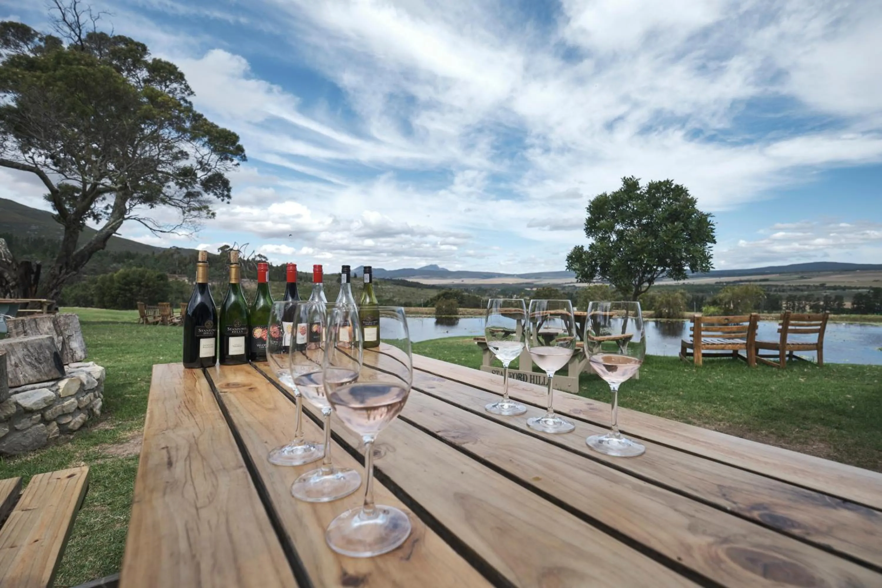 Restaurant/places to eat in AfriCamps at Stanford Hills