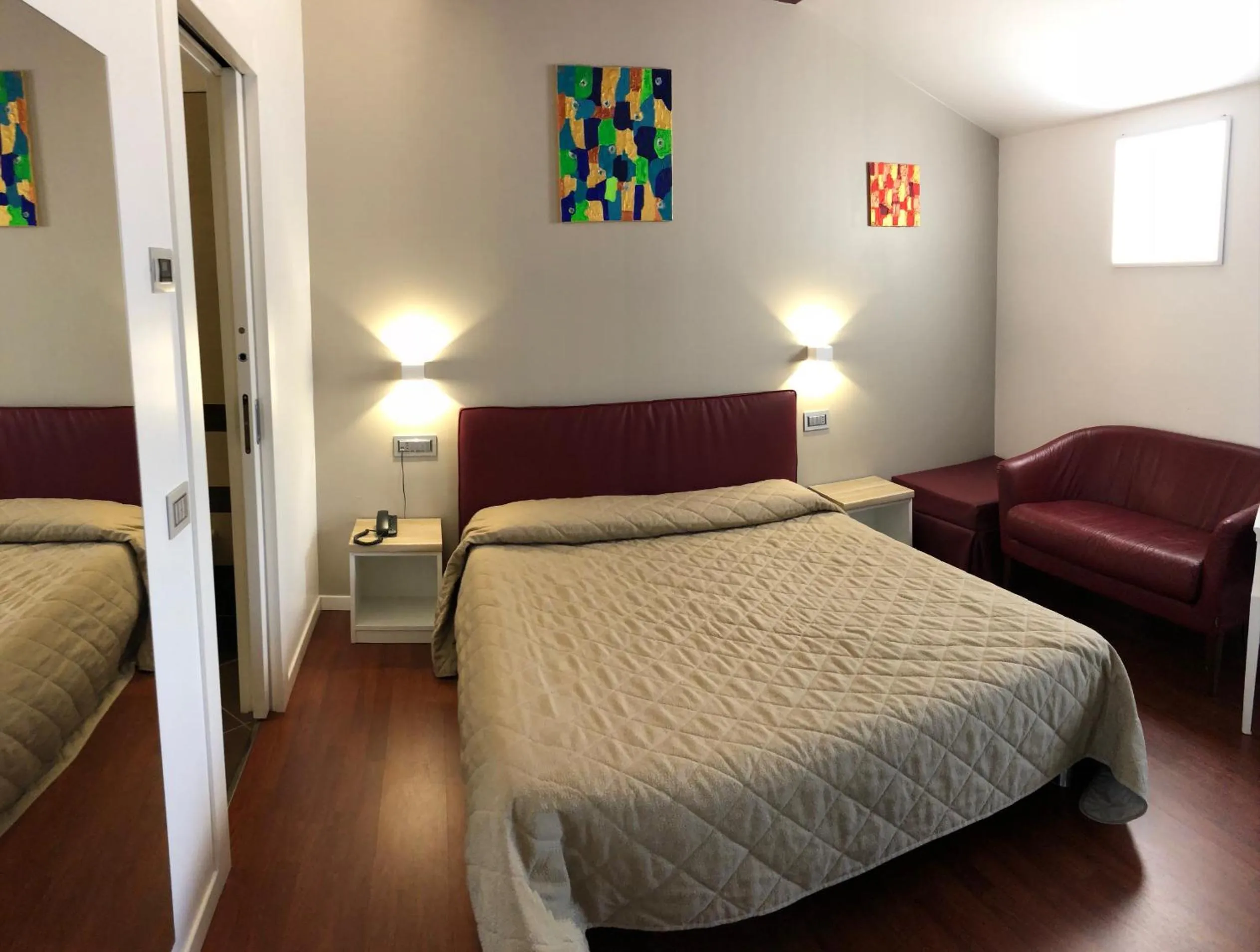 Bed in Hotel Dal Ponte