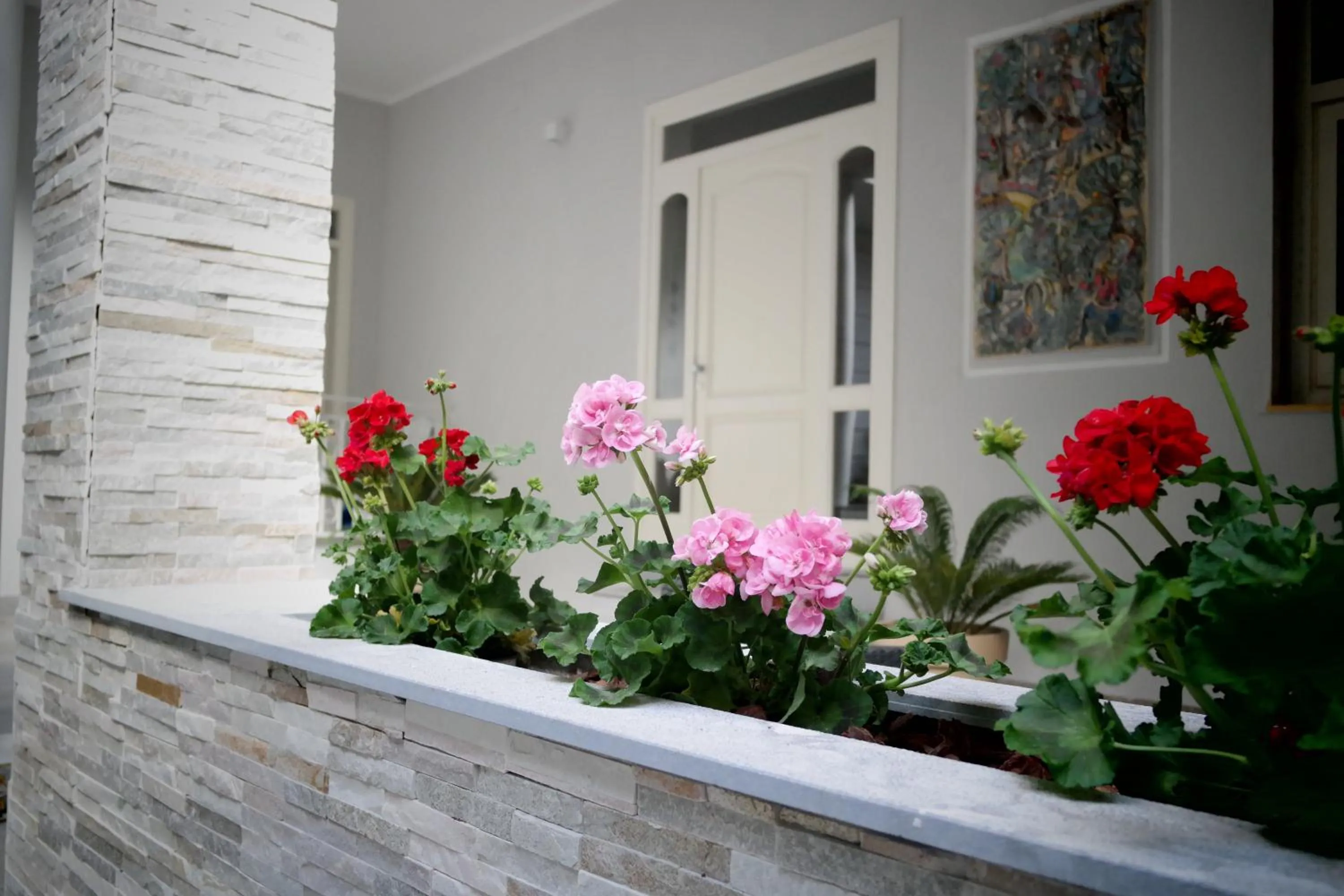 Patio in Villa di Nera B&B