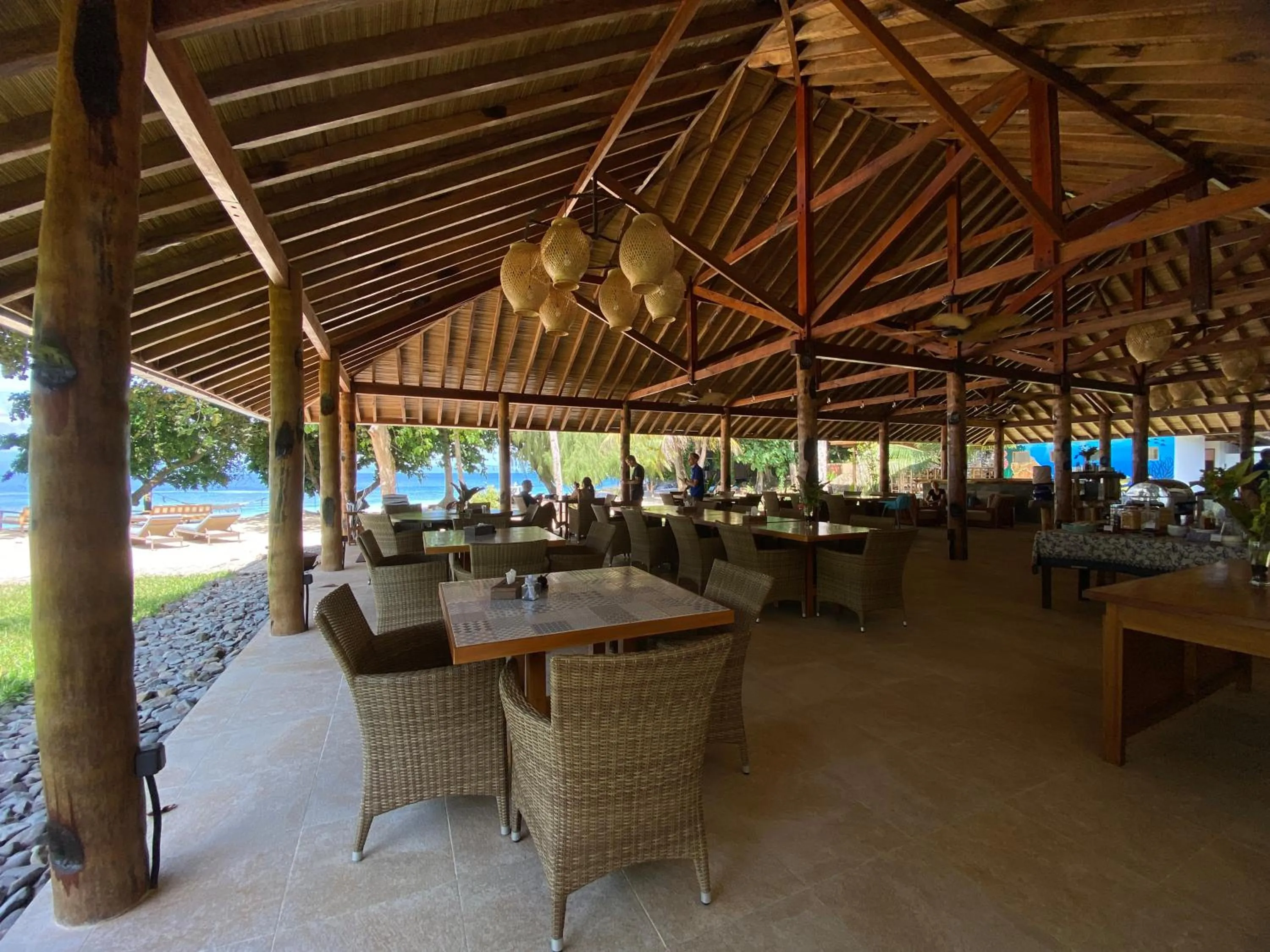 Restaurant/places to eat in Murex Bangka Dive Resort