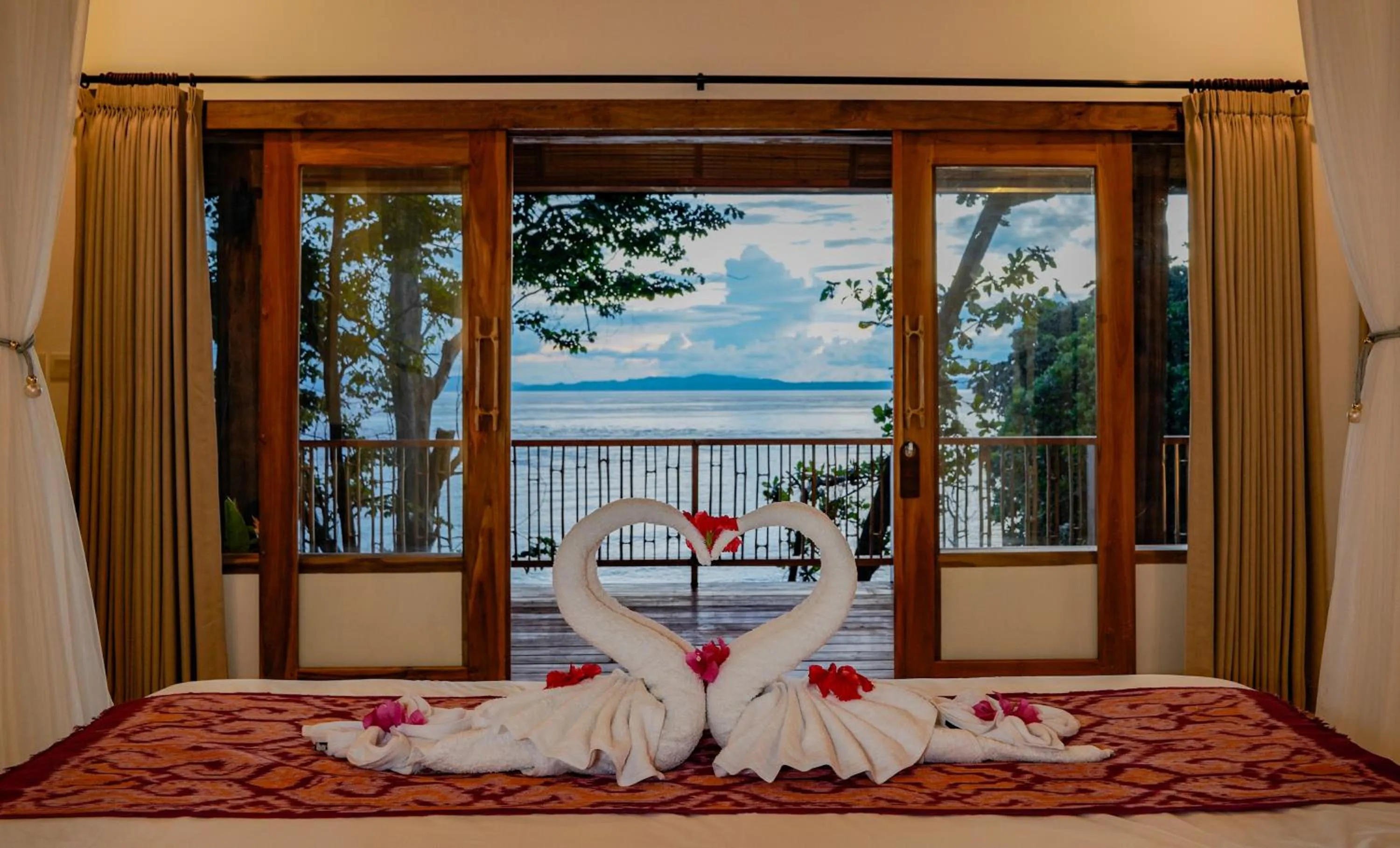 Natural landscape in Murex Bangka Dive Resort