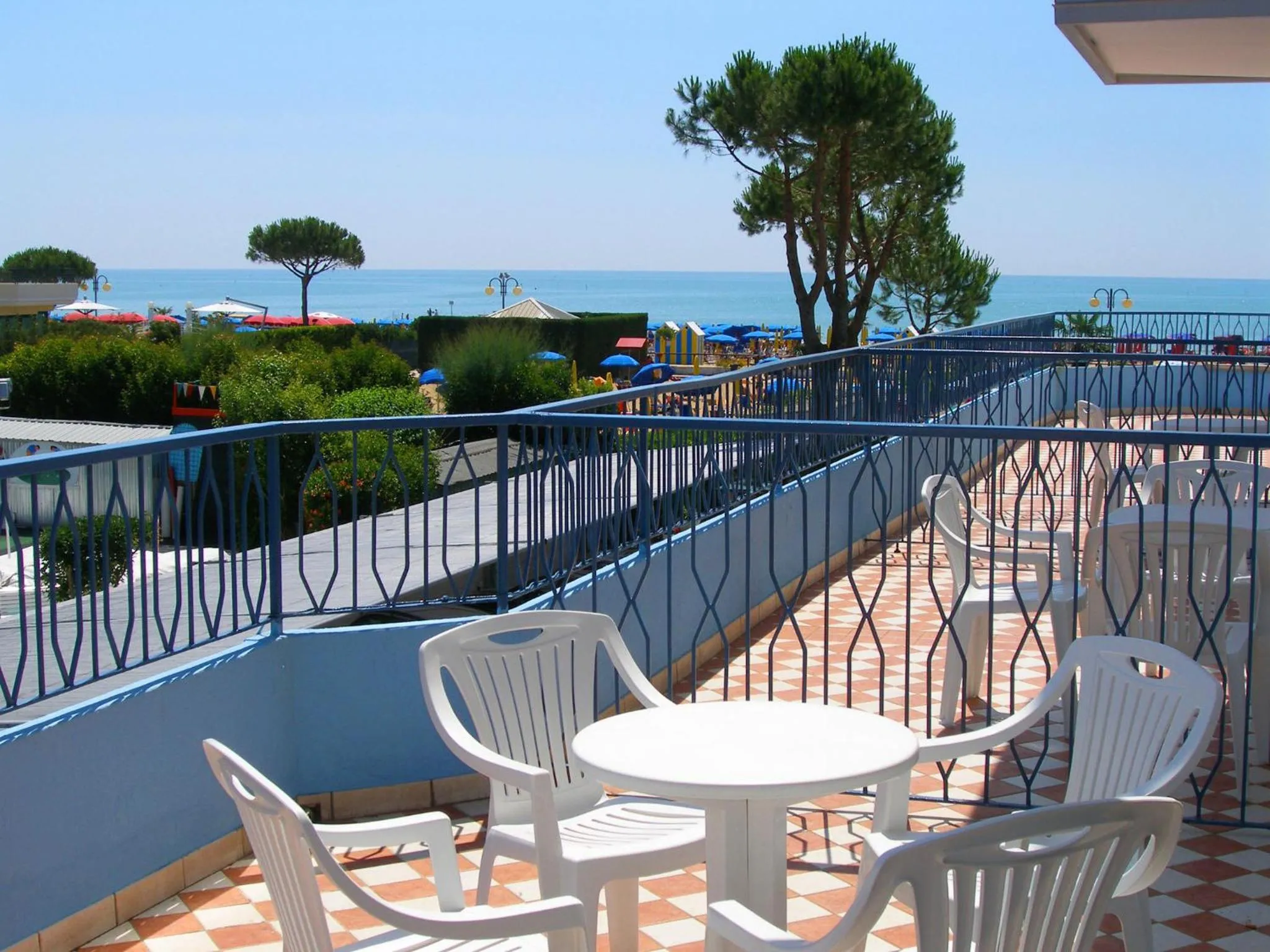 Balcony/Terrace in Hotel La Brezza frontemare