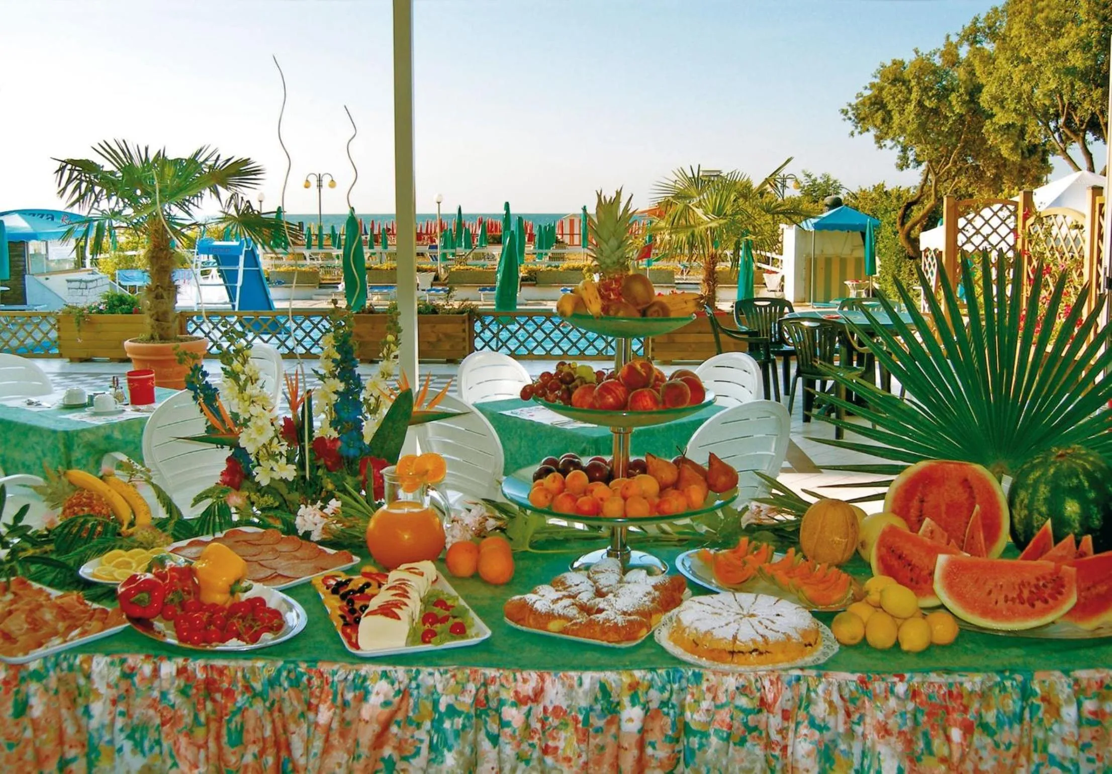 Food in Hotel La Brezza frontemare