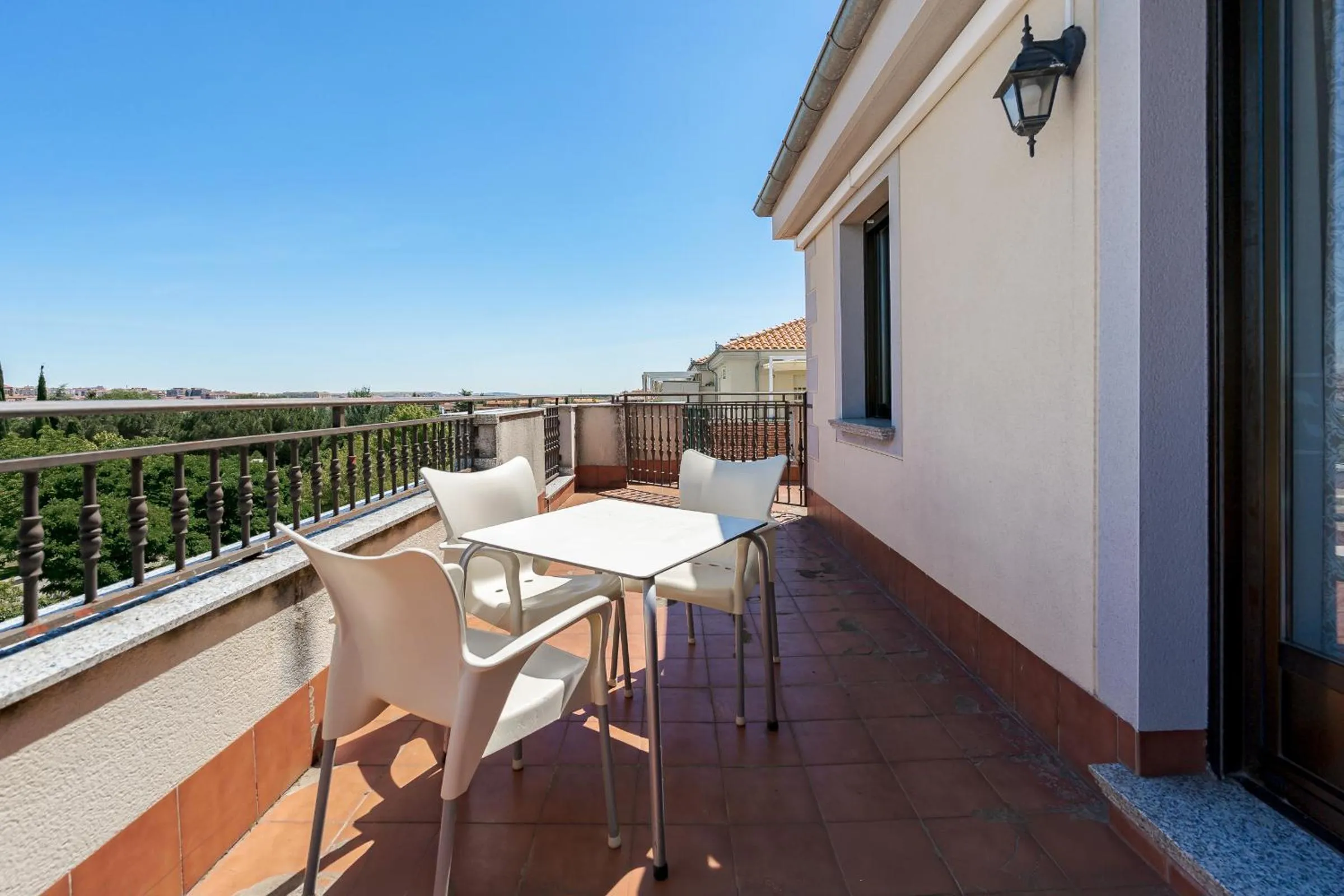 Balcony/Terrace in Hotel Eurowest