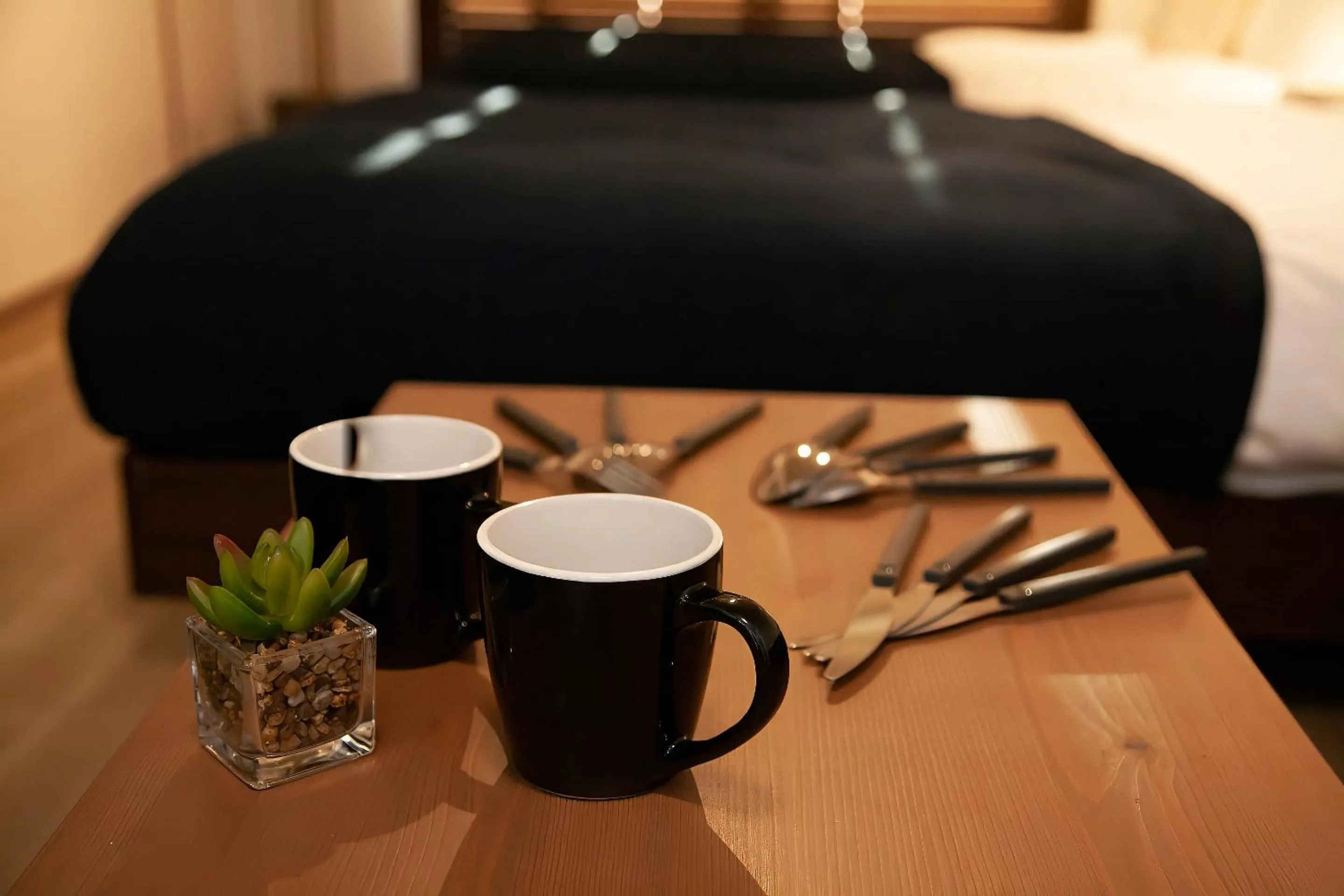 Dining area, Bed in goom Hotel Nakasu