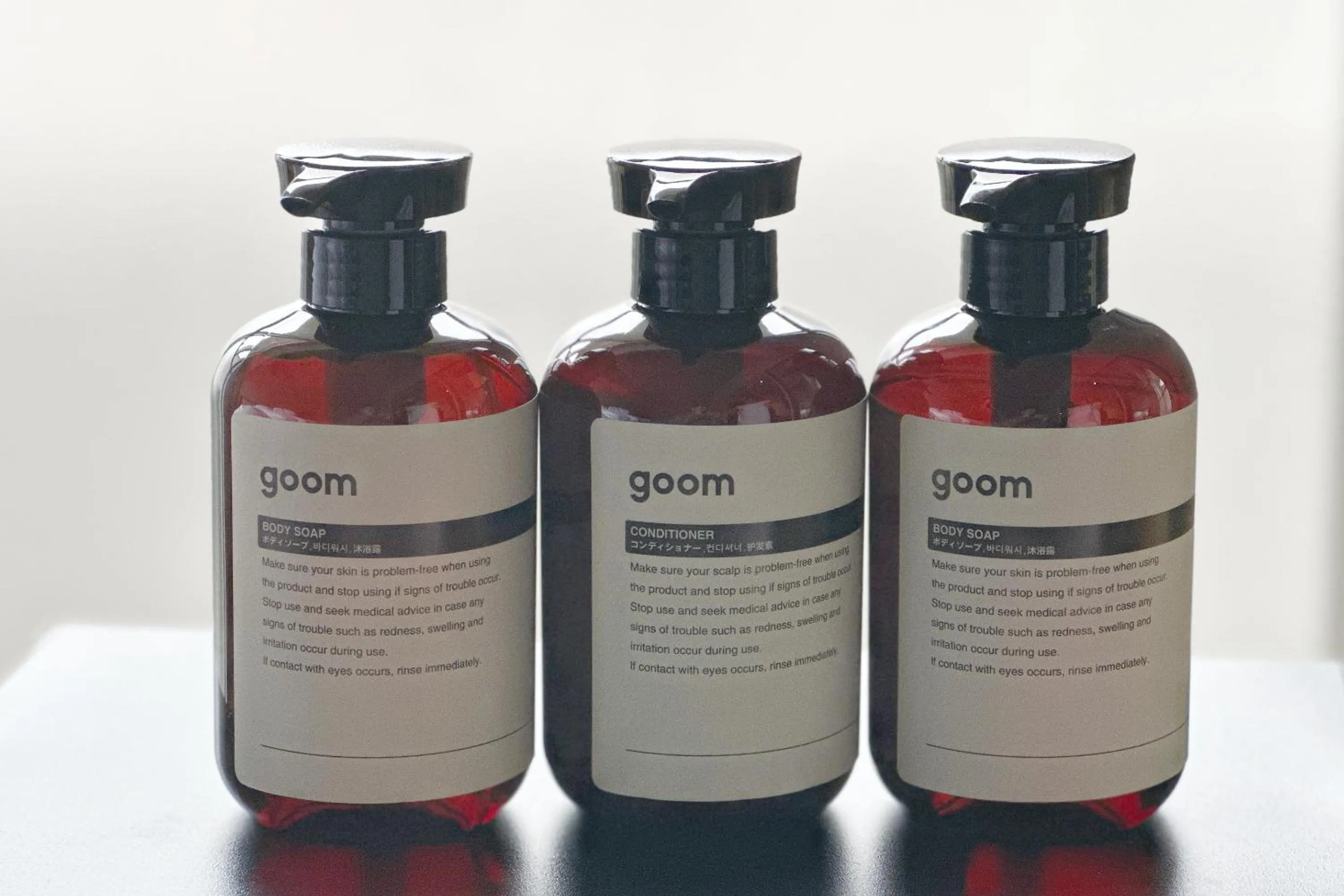 Bathroom in goom Hotel Nakasu