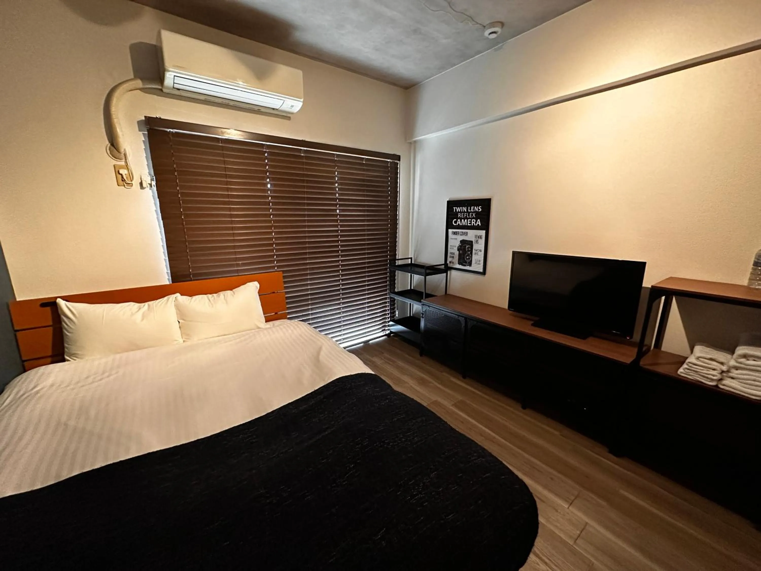 Bedroom, Bed in goom Hotel Nakasu