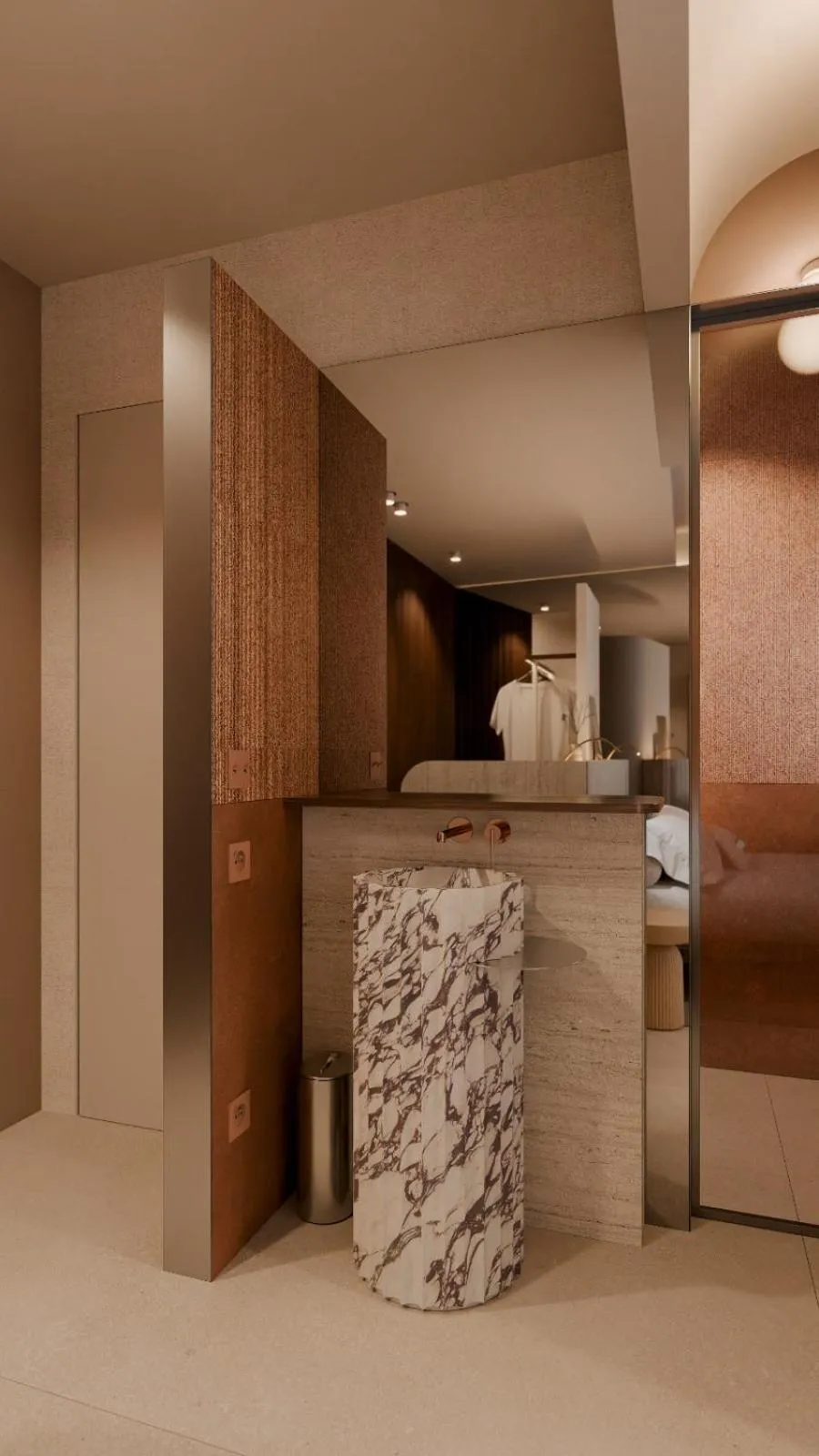 Bathroom in Naomi Cannes