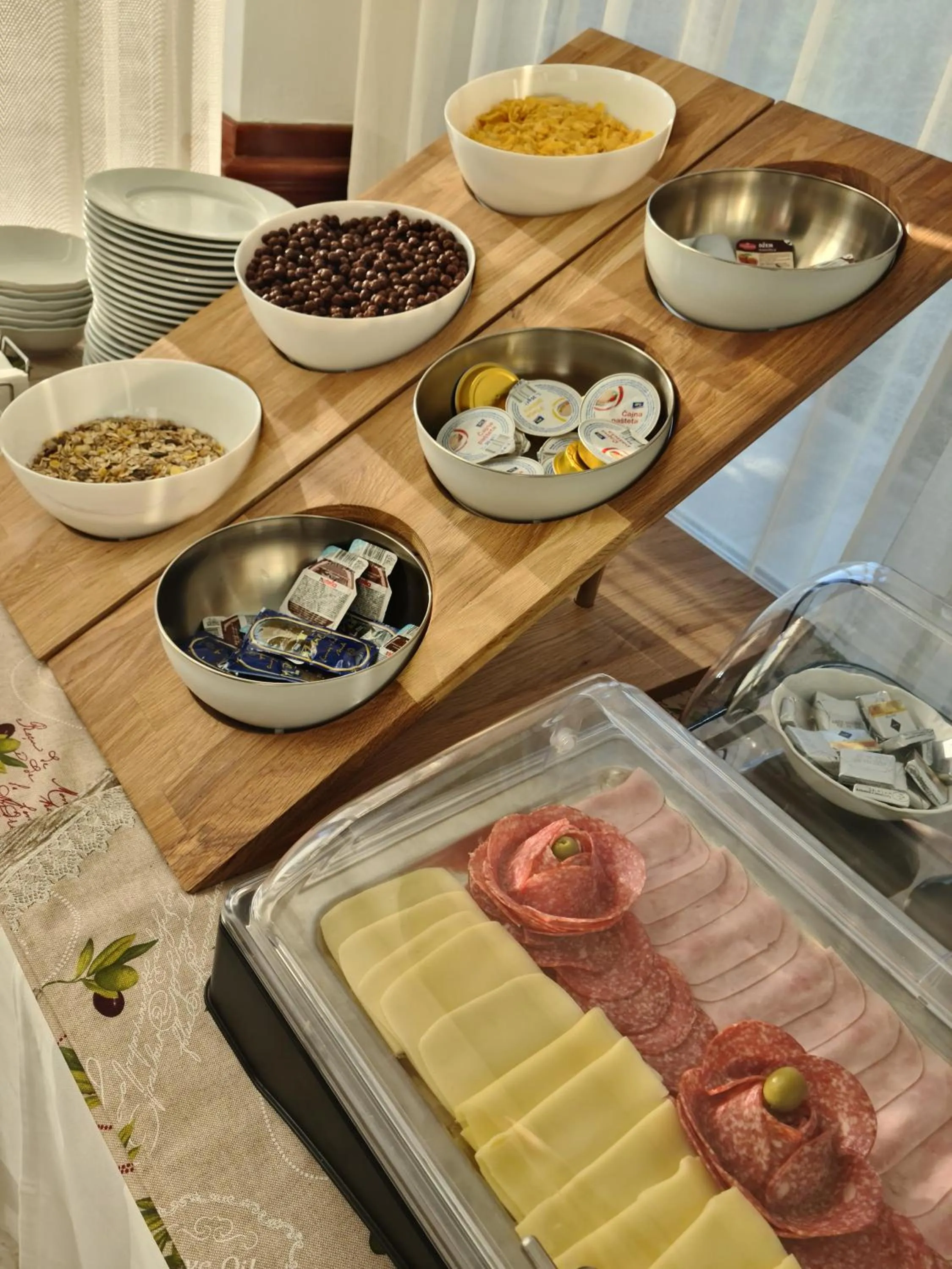 Breakfast in Hotel Adria