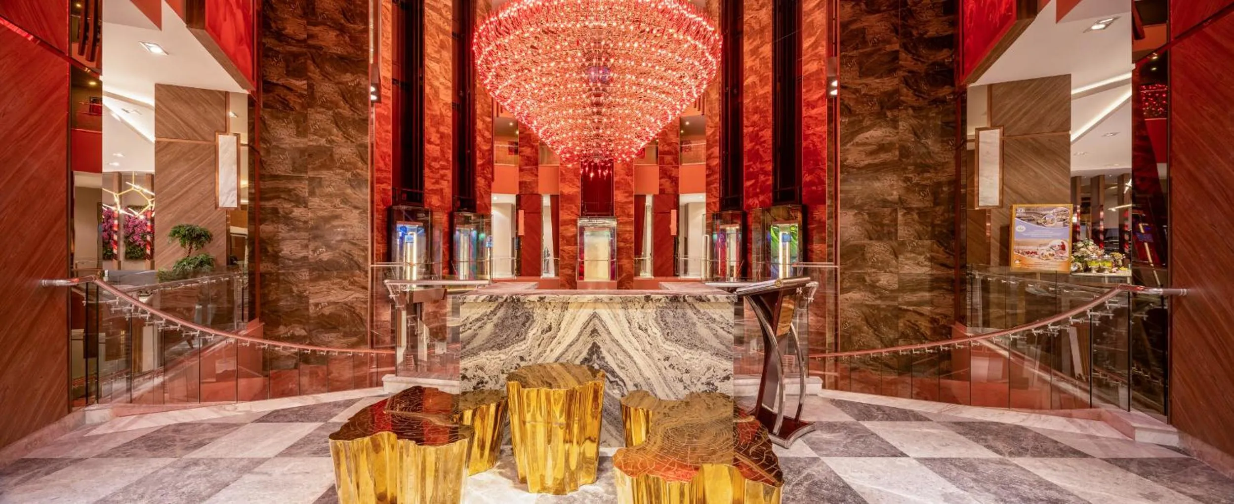 Lobby or reception in Delphin BE Grand Resort