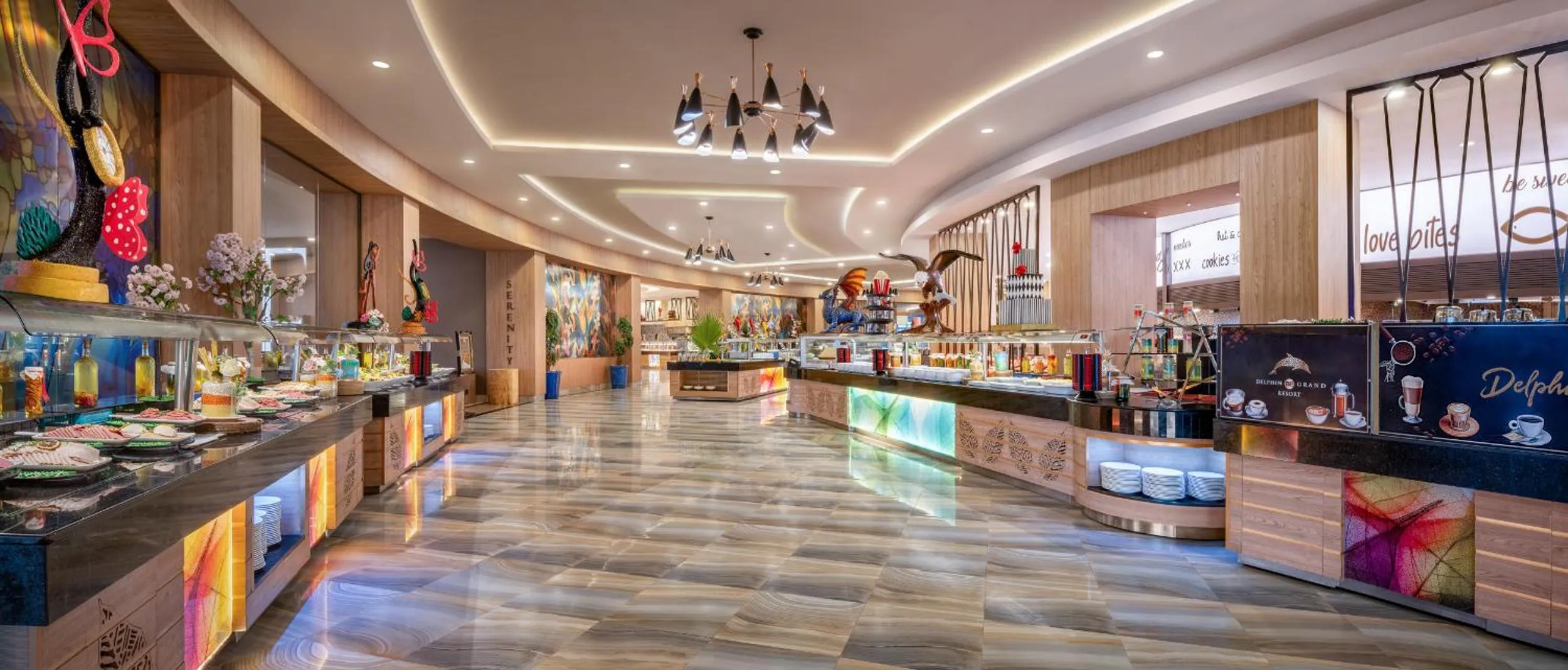 Restaurant/places to eat in Delphin BE Grand Resort