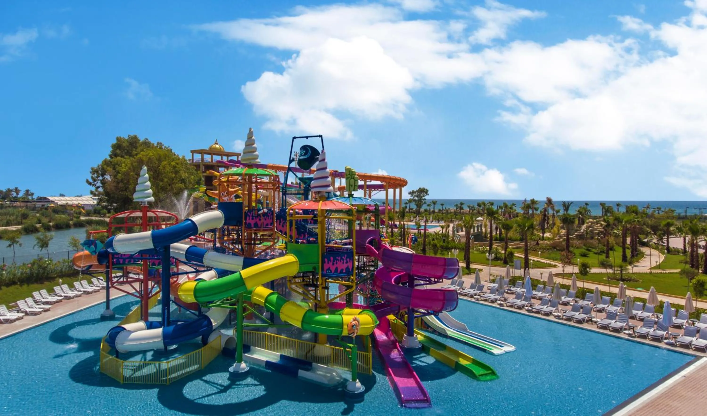 Children play ground in Delphin BE Grand Resort