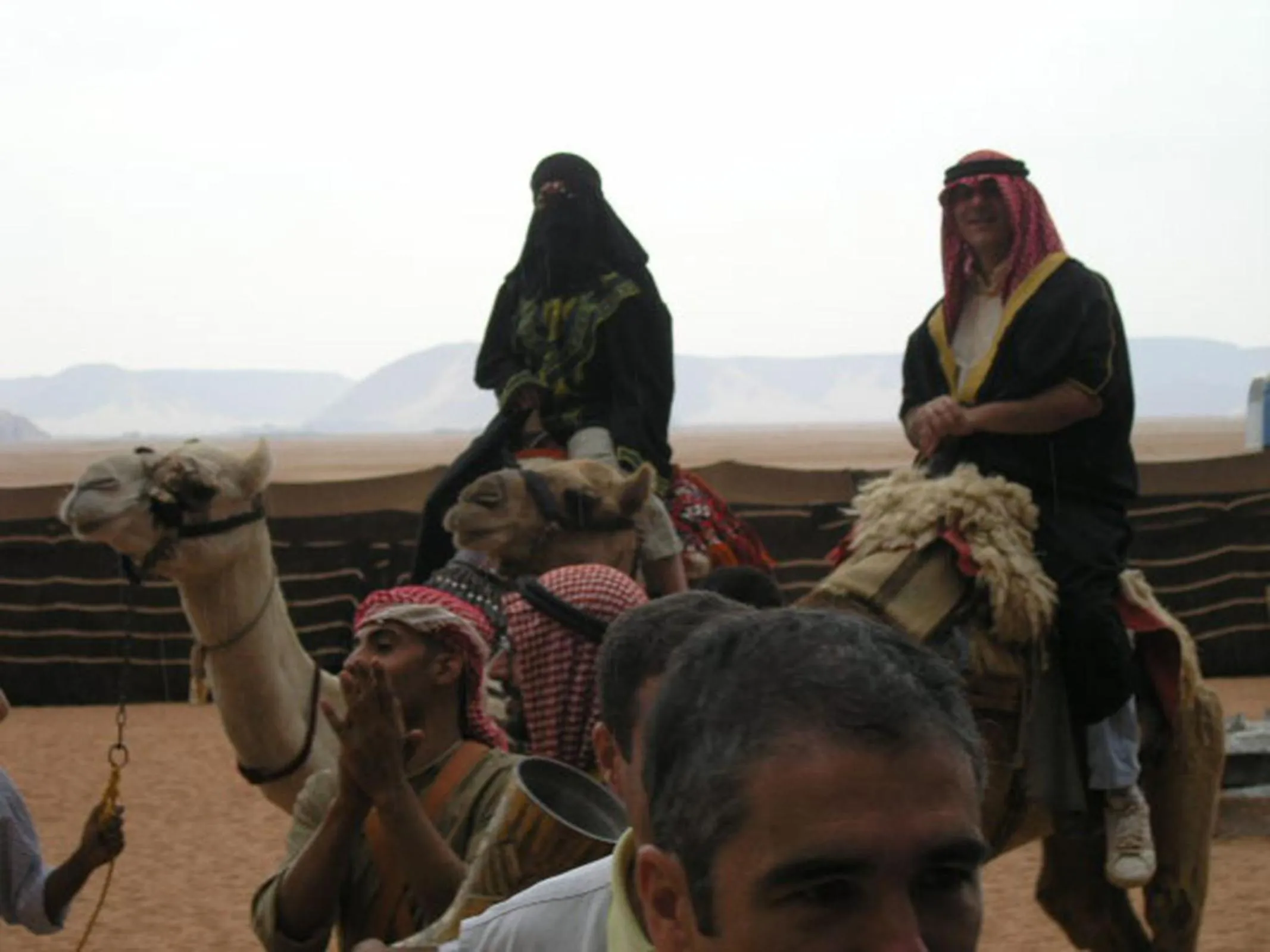 People in Captains Desert Camp