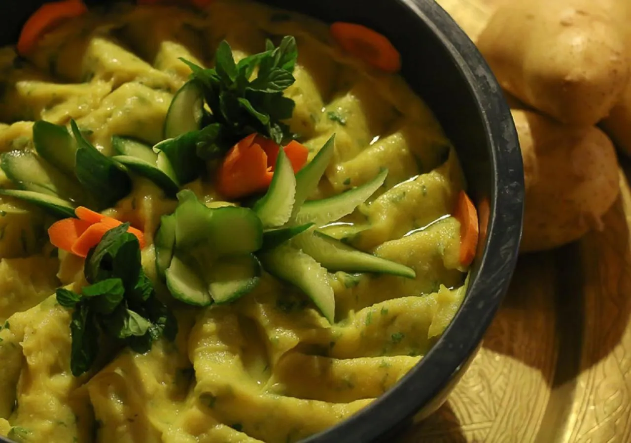 Food in Captains Desert Camp