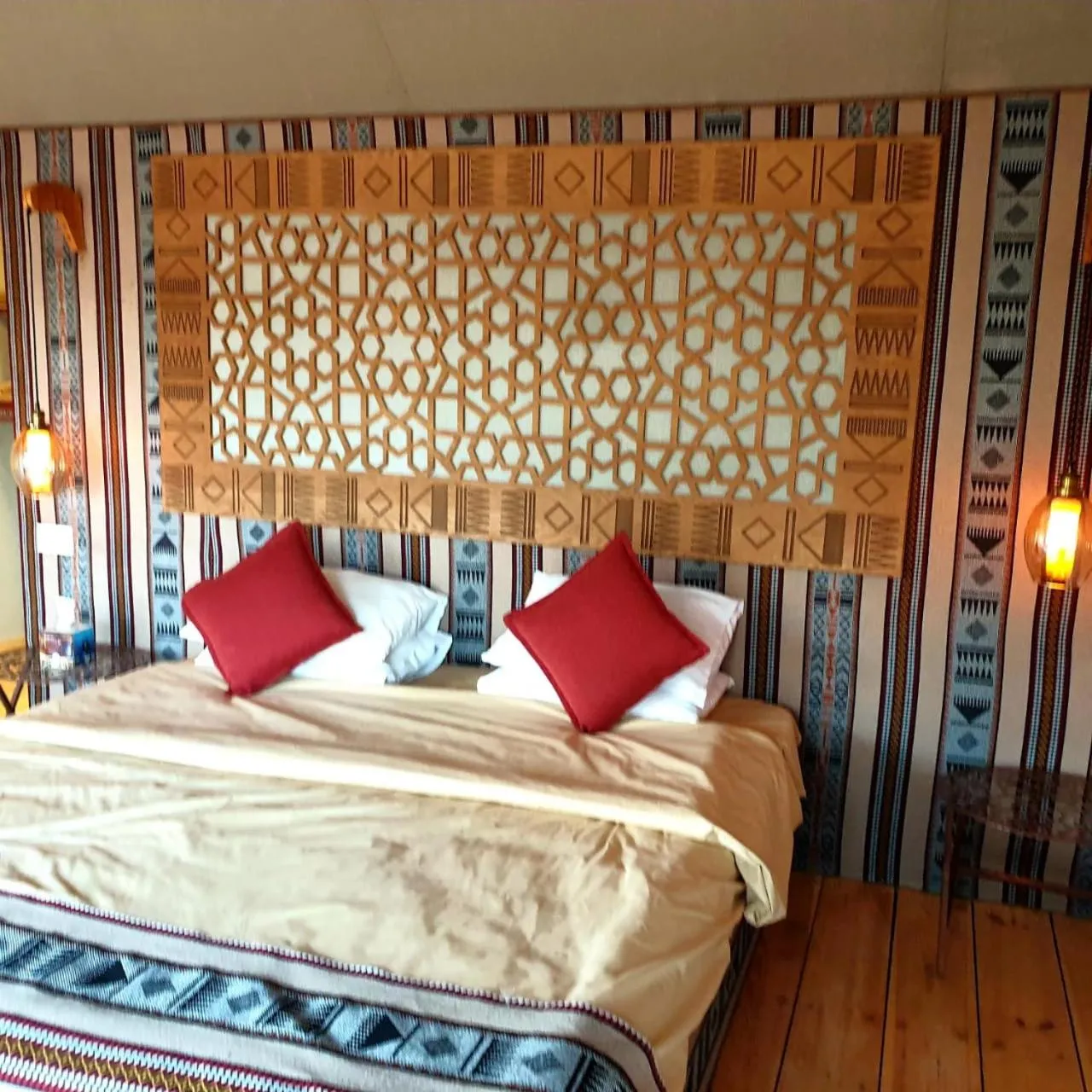 Bedroom, Bed in Captains Desert Camp