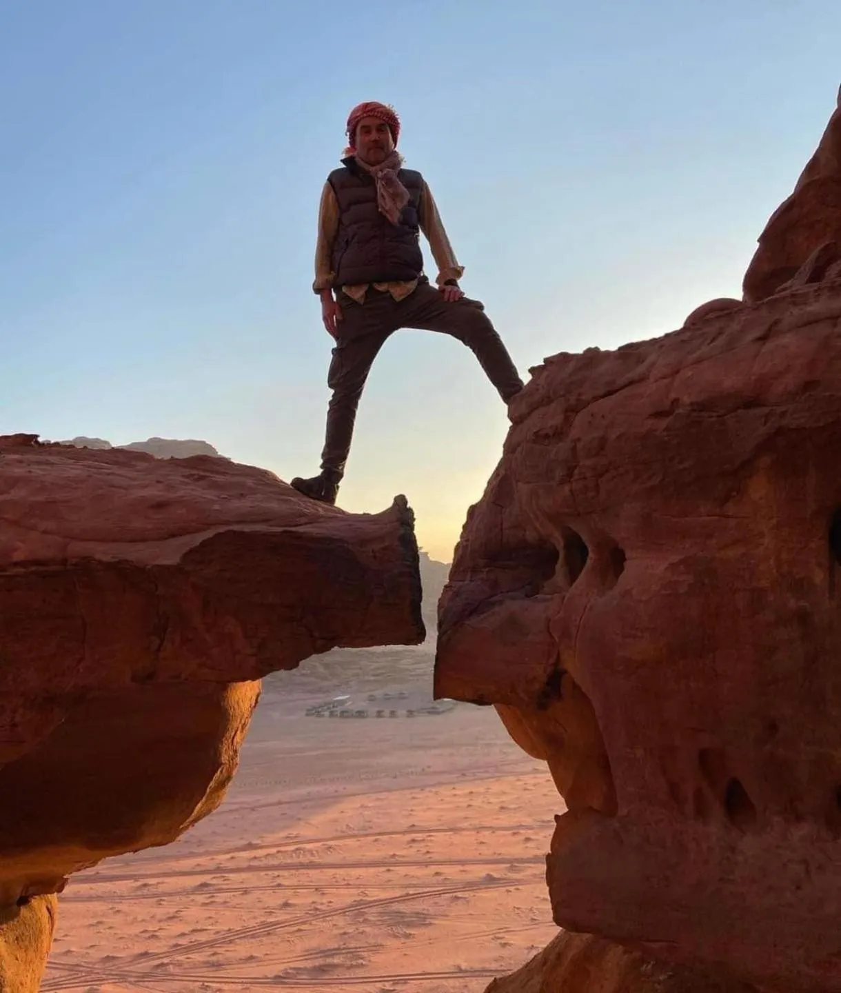 Natural landscape in Captains Desert Camp