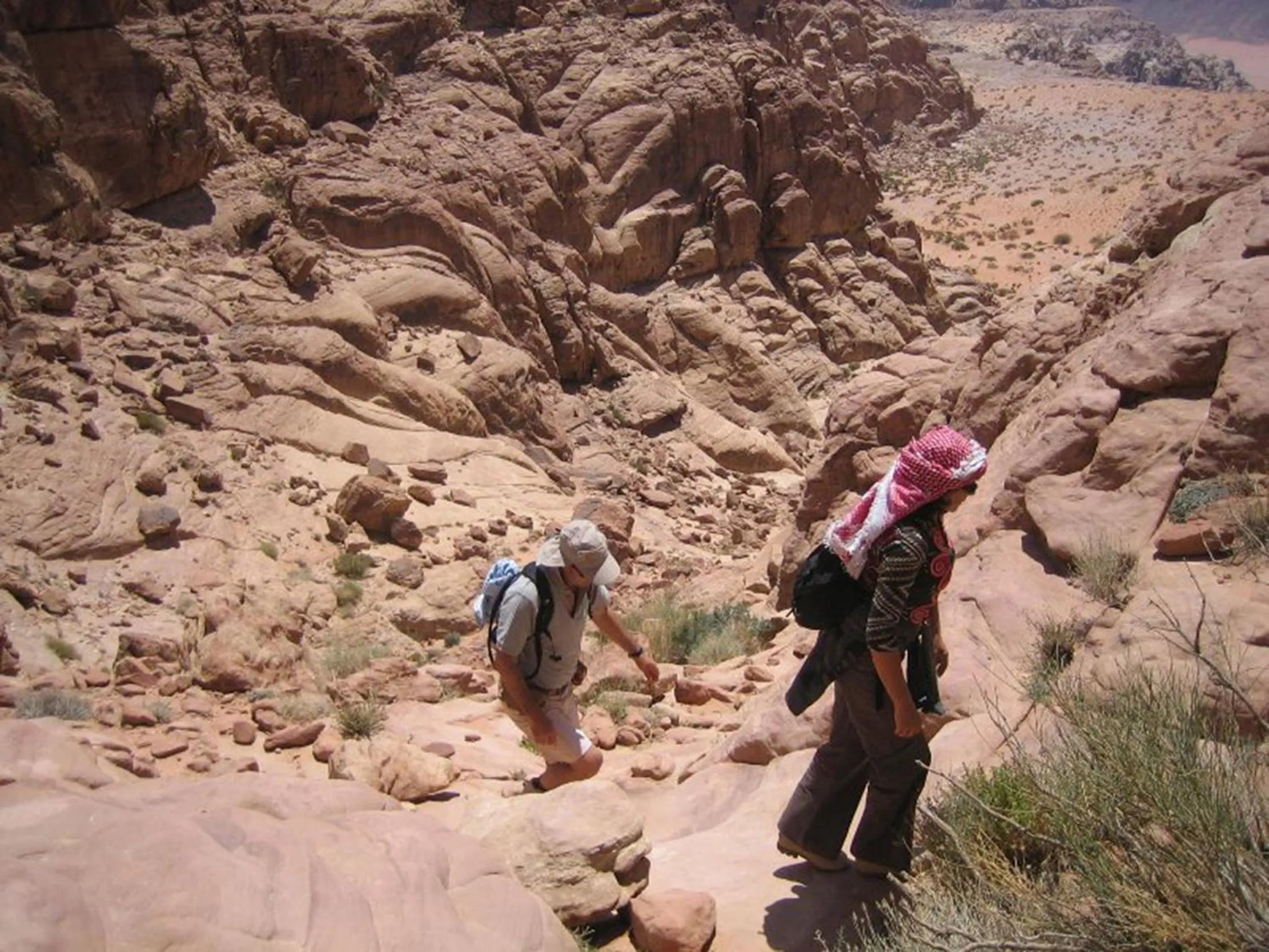 People in Captains Desert Camp