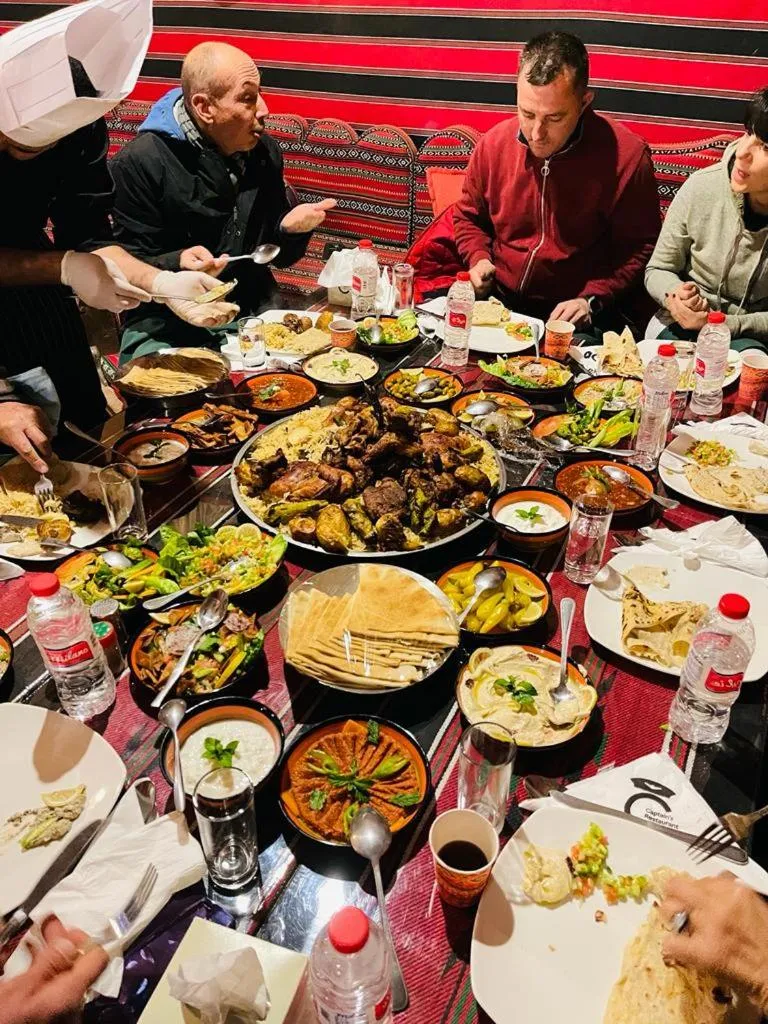 Food in Captains Desert Camp