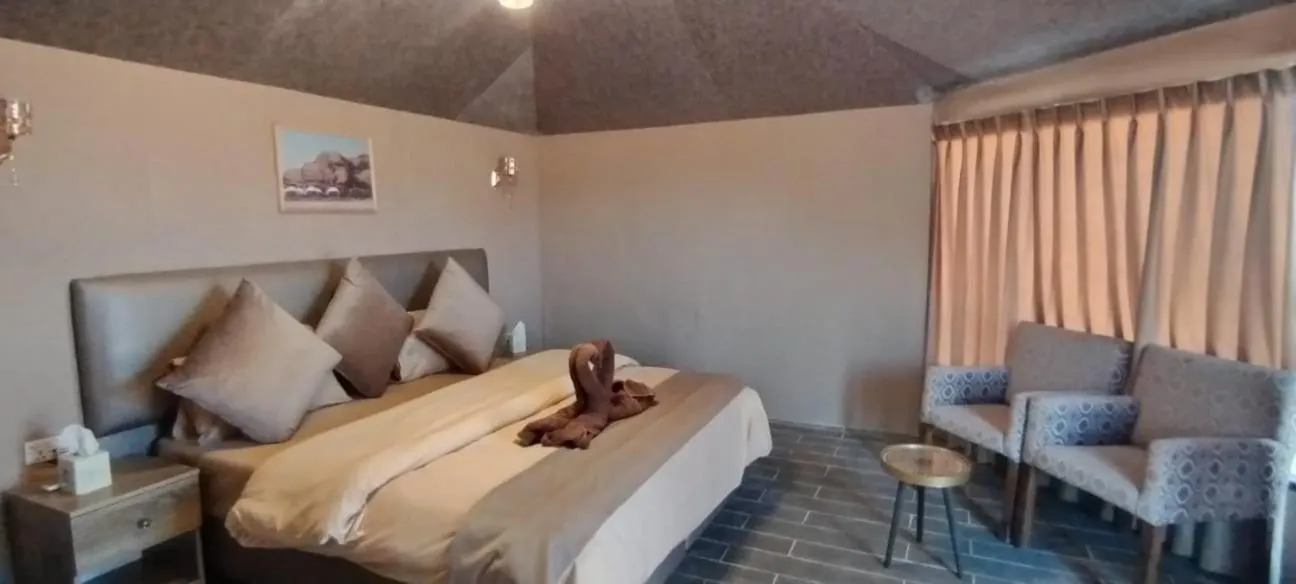 Bed in Captains Desert Camp