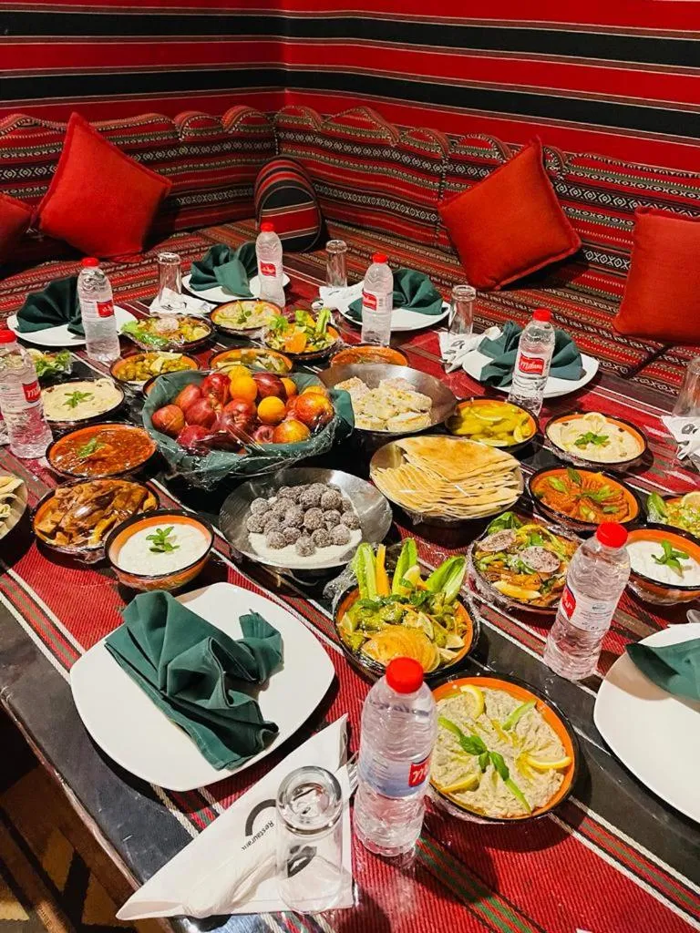 Food in Captains Desert Camp