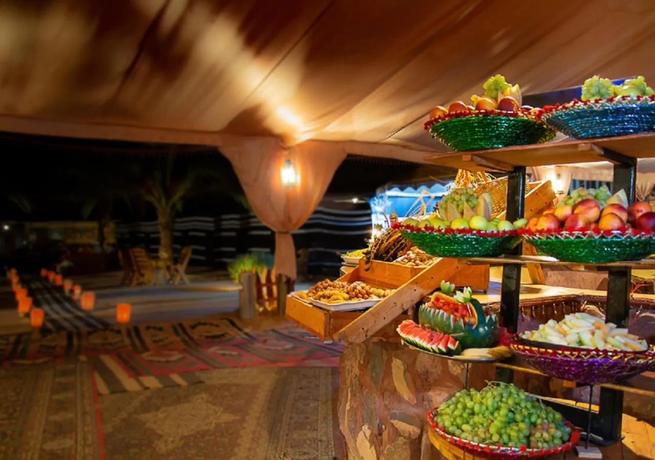 Food in Captains Desert Camp