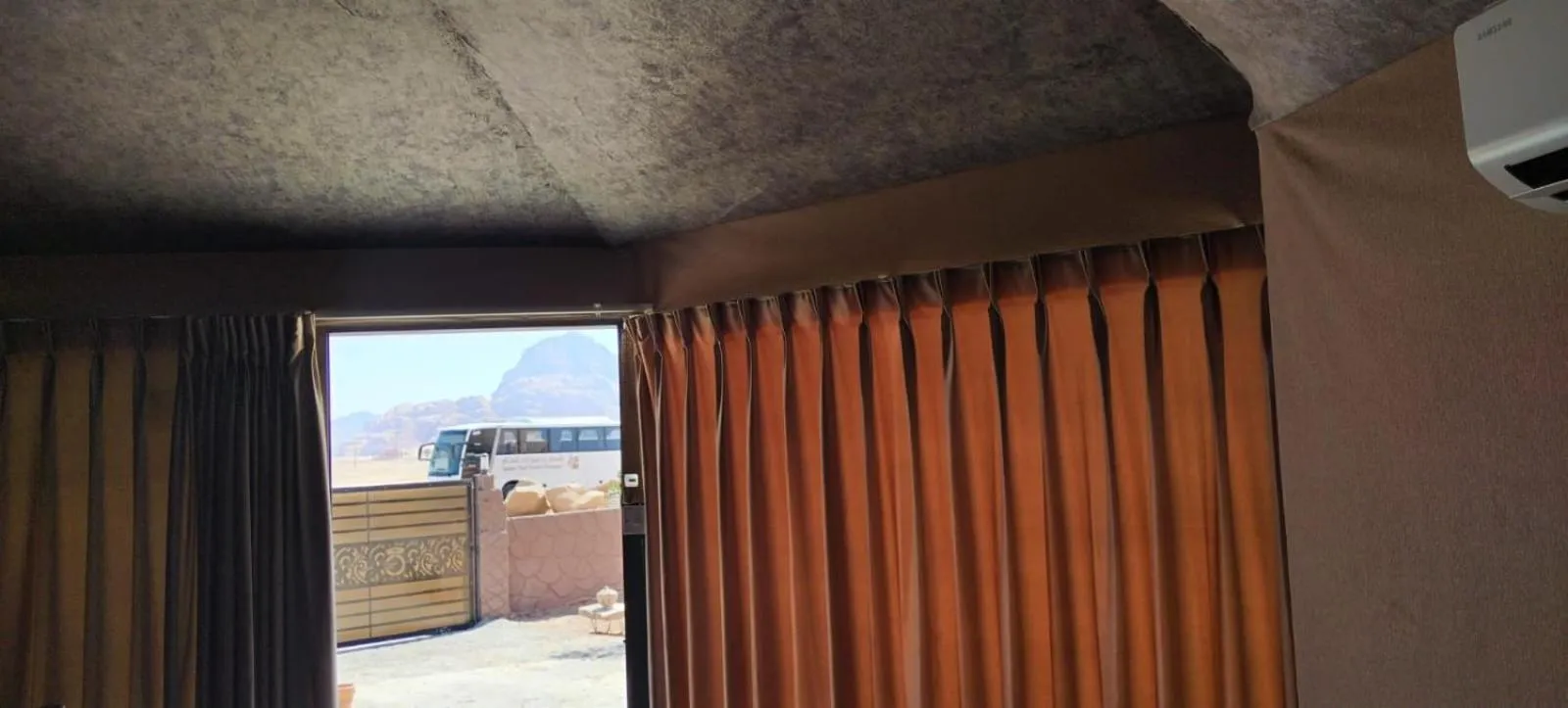 Natural landscape in Captains Desert Camp