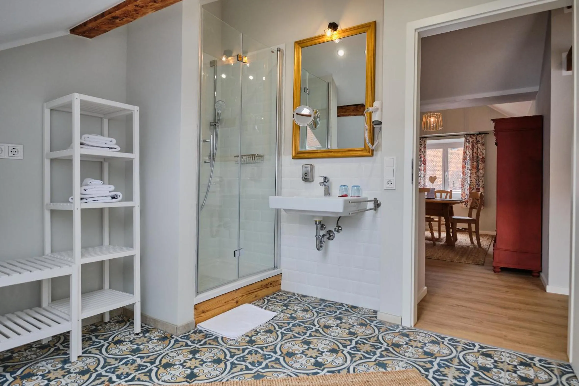 Bathroom in Boutique-Apartments am Ledererturm