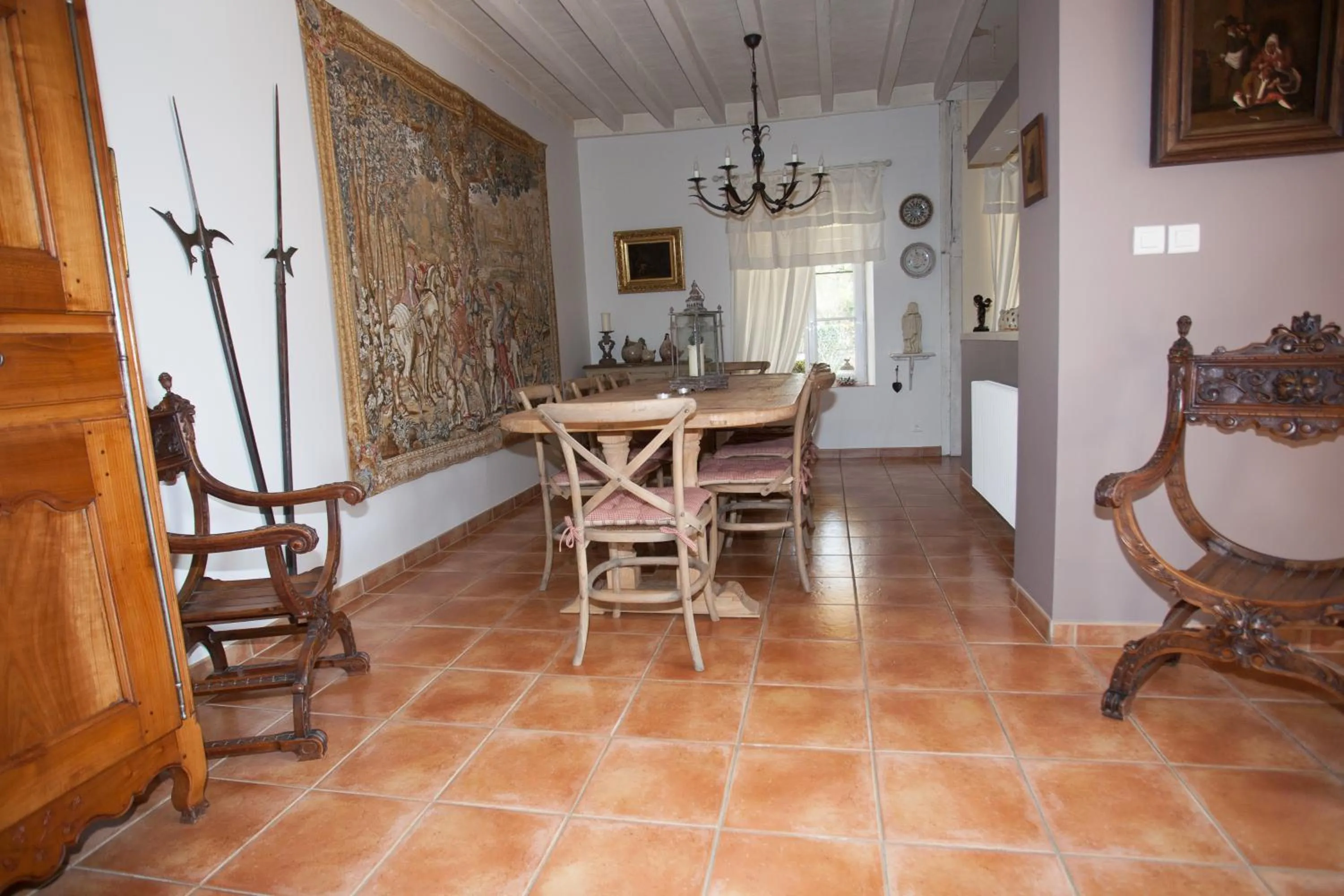 Dining area in Les Jarrieres