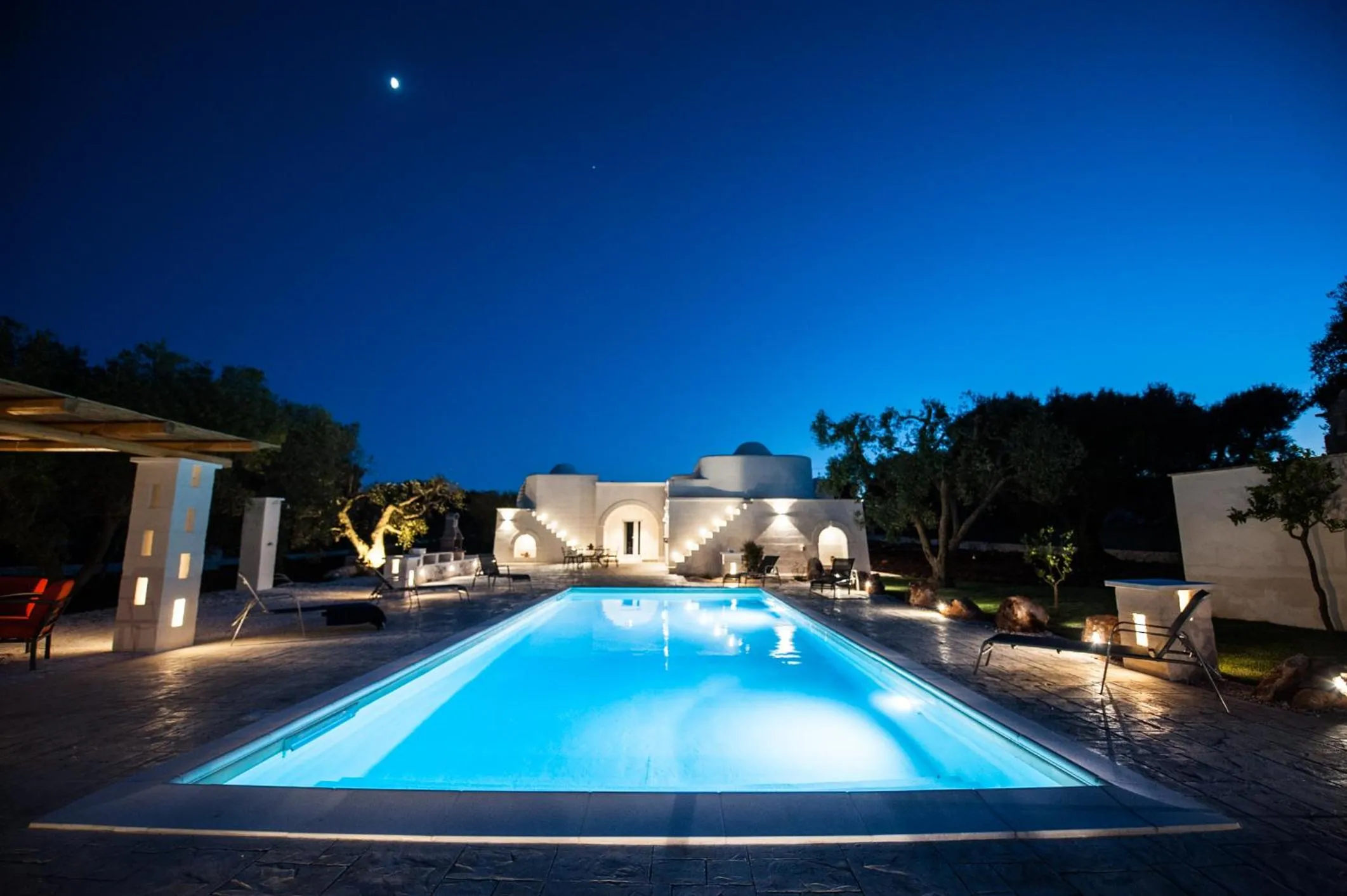 Landmark view in B&B Trulli Moonlight da Grace