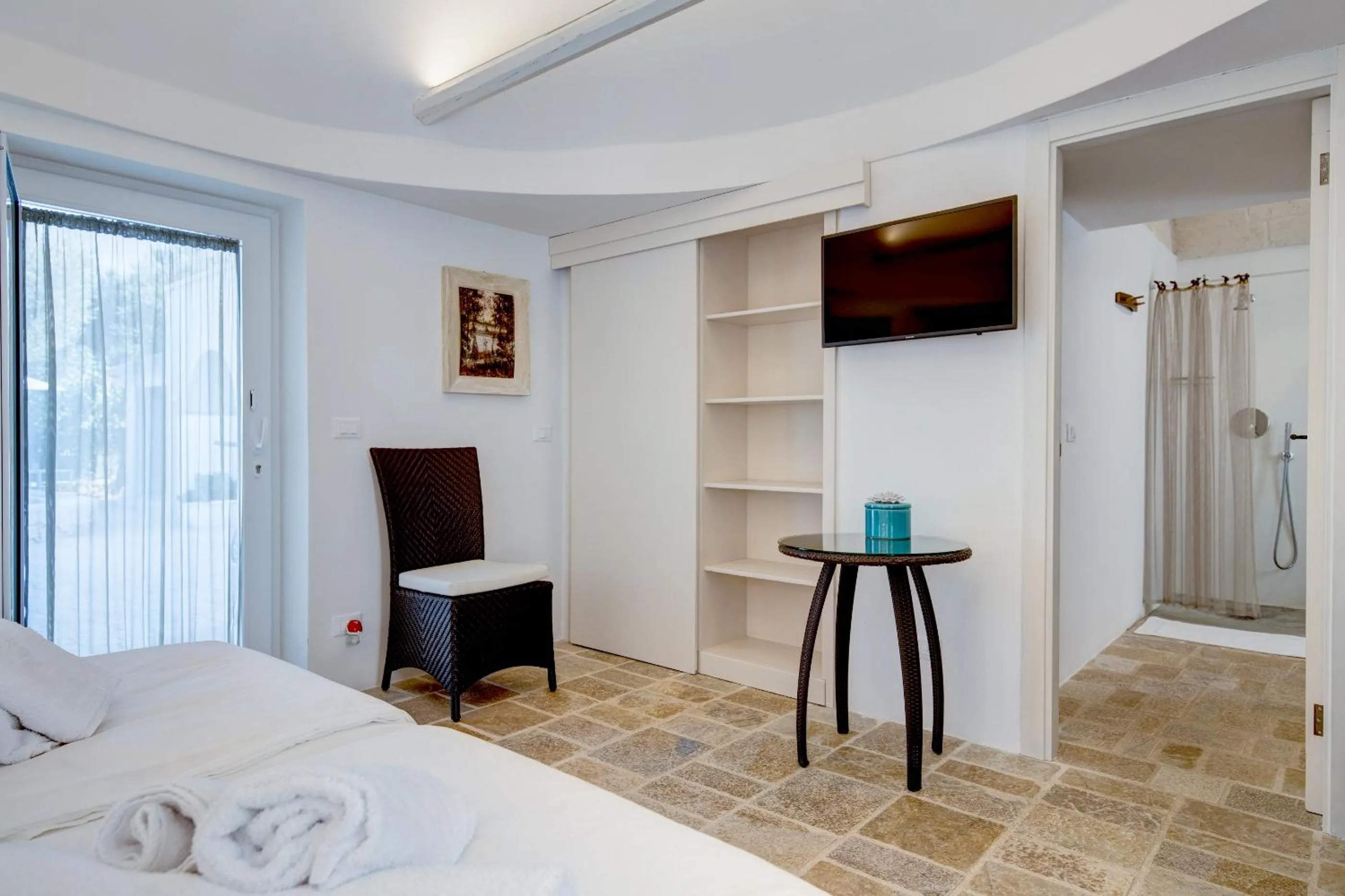 Bed in B&B Trulli Moonlight da Grace