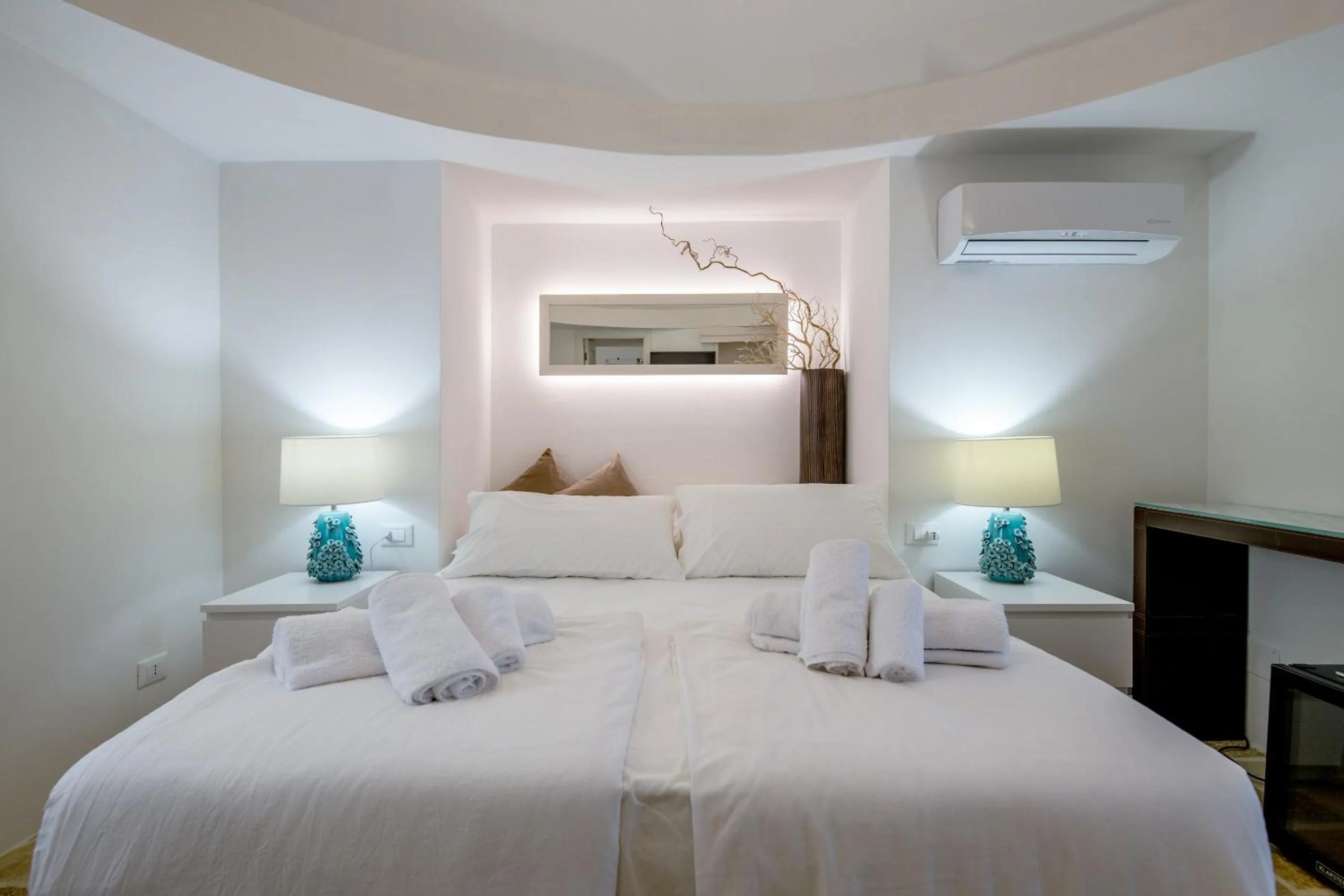 Bed in B&B Trulli Moonlight da Grace