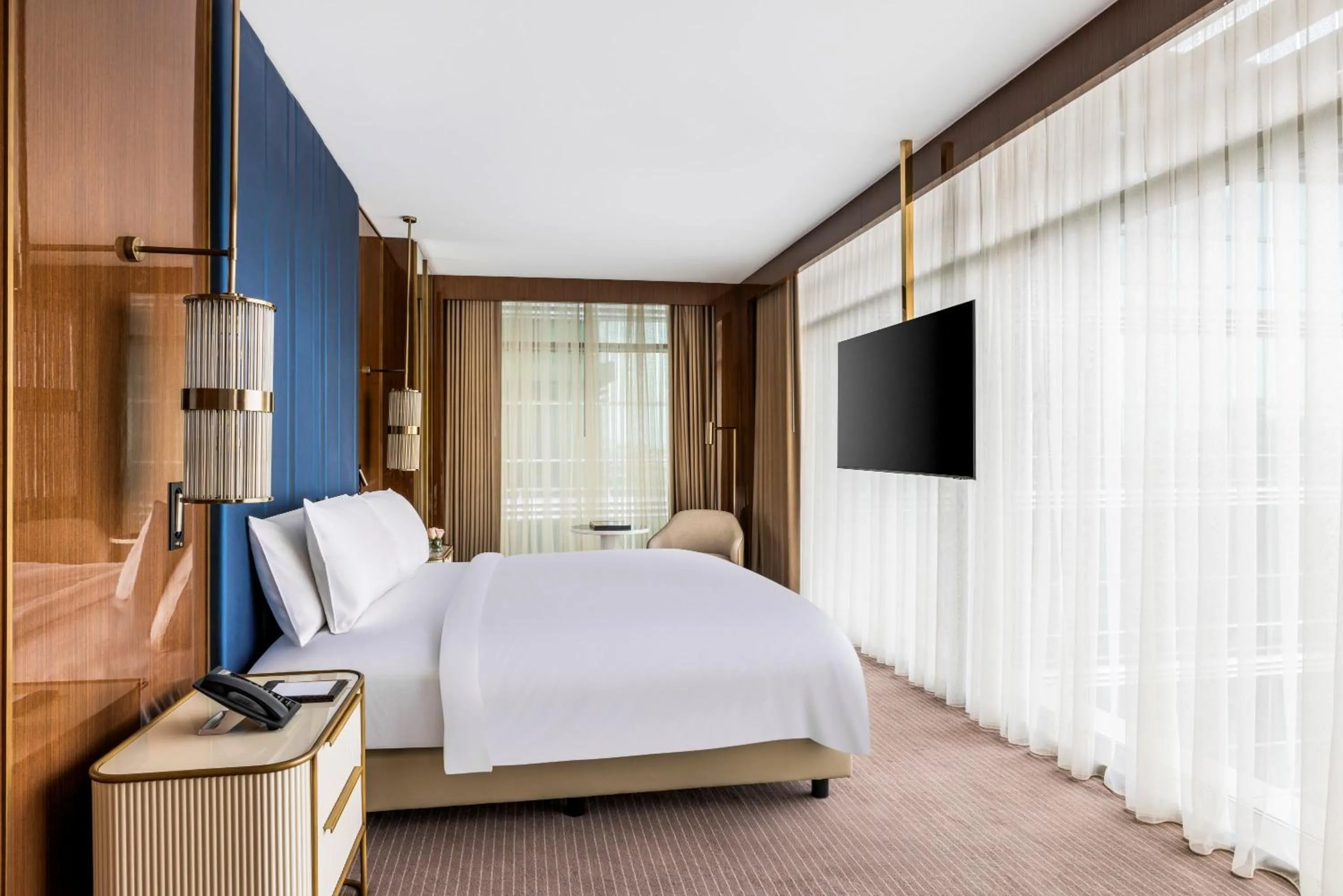 Bed in Grand Ankara Hotel Convention Center