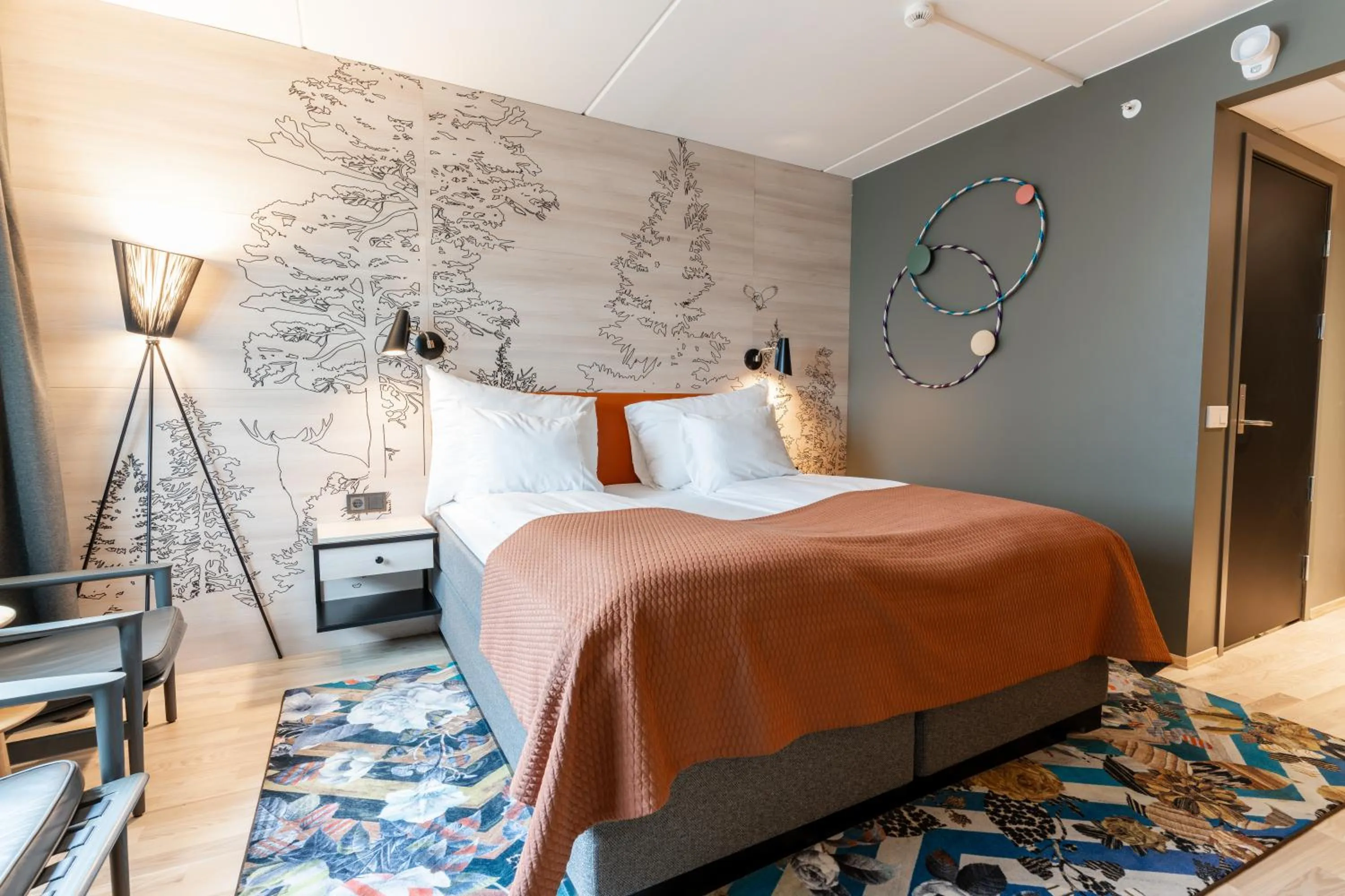 Bed in Quality Airport Hotel Gardermoen