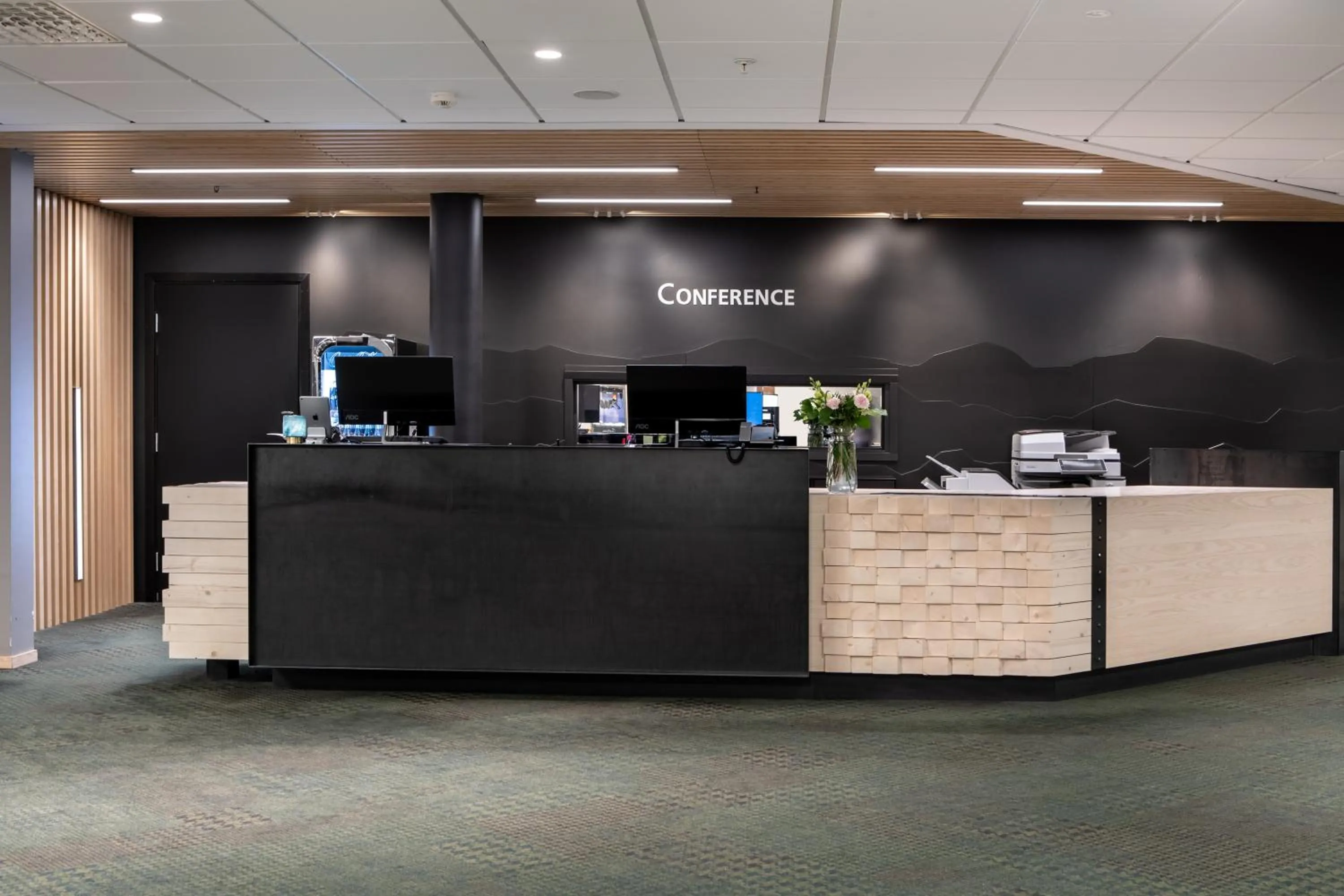 Lobby or reception in Quality Airport Hotel Gardermoen