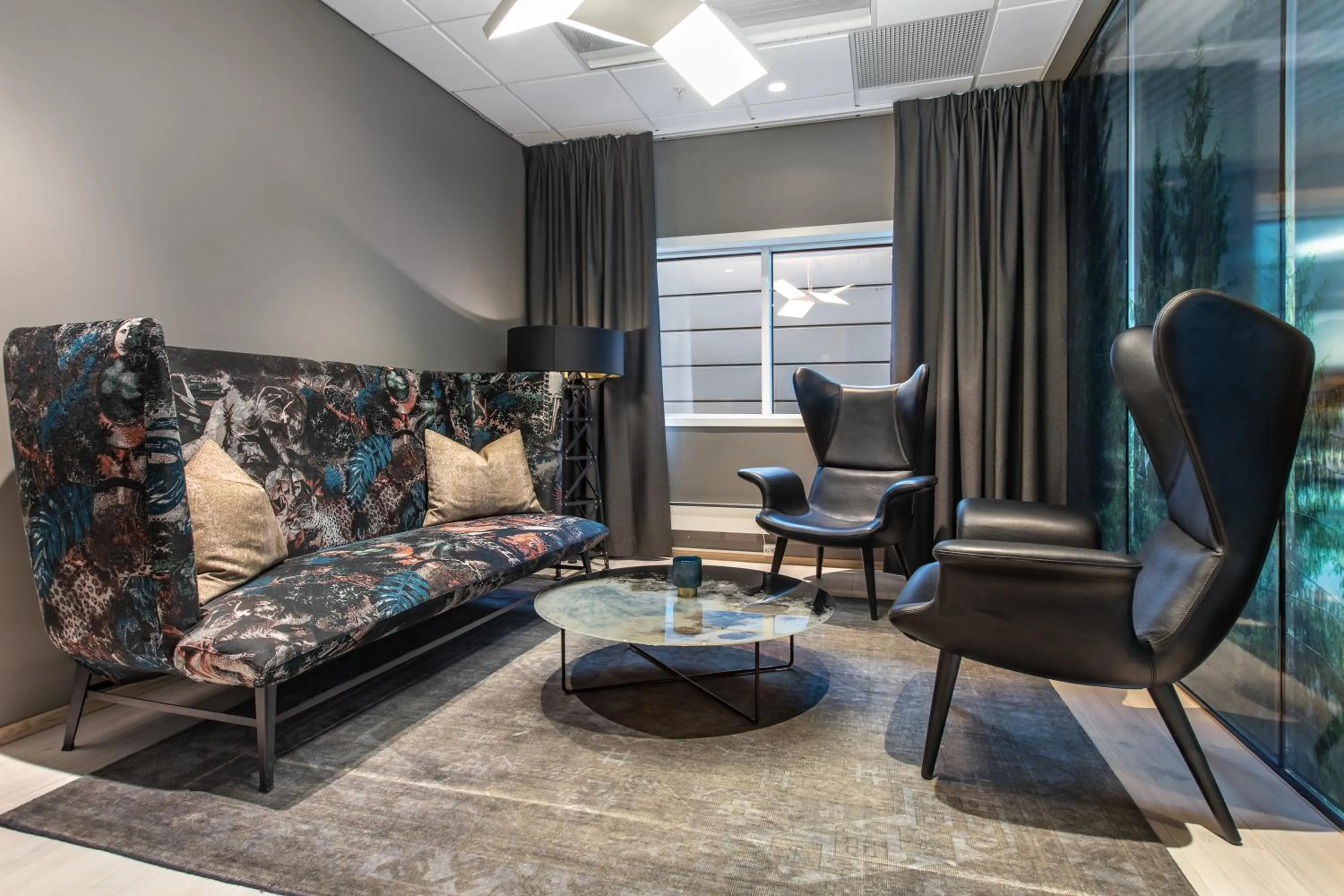 Seating area in Quality Airport Hotel Gardermoen