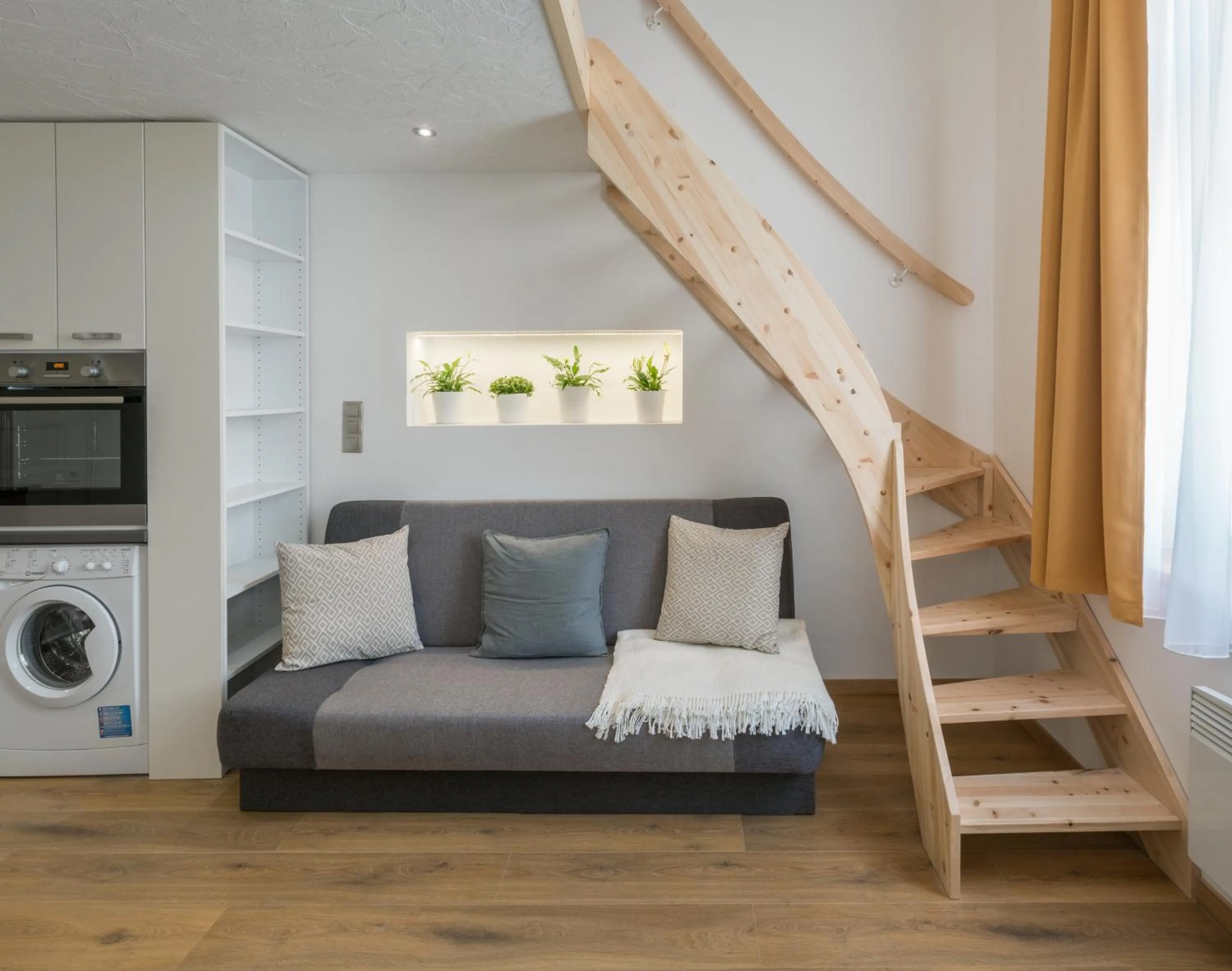 Kitchen or kitchenette in Mordecai 12 Apartments by Adrez