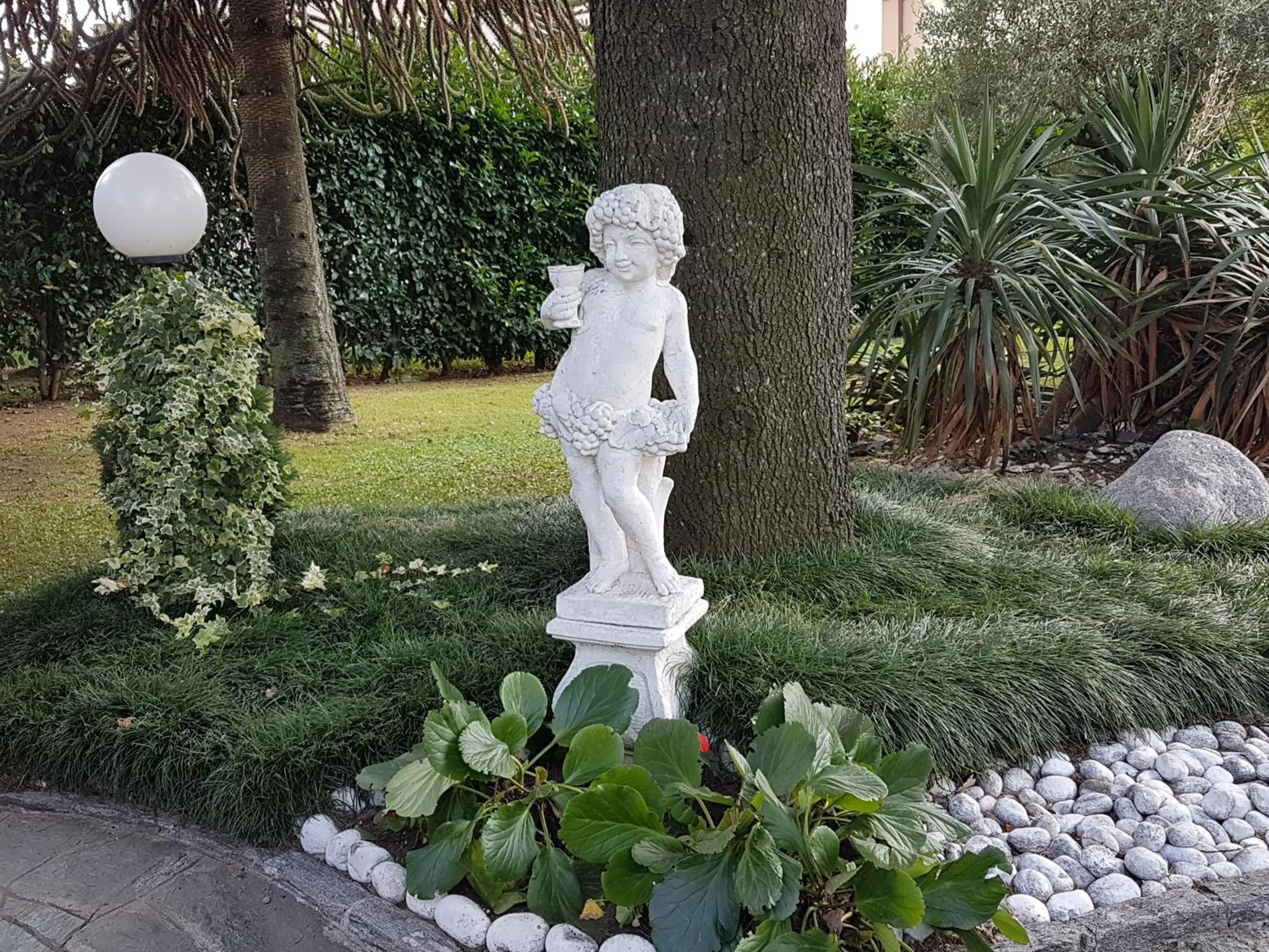 Garden in B&B Le Palme