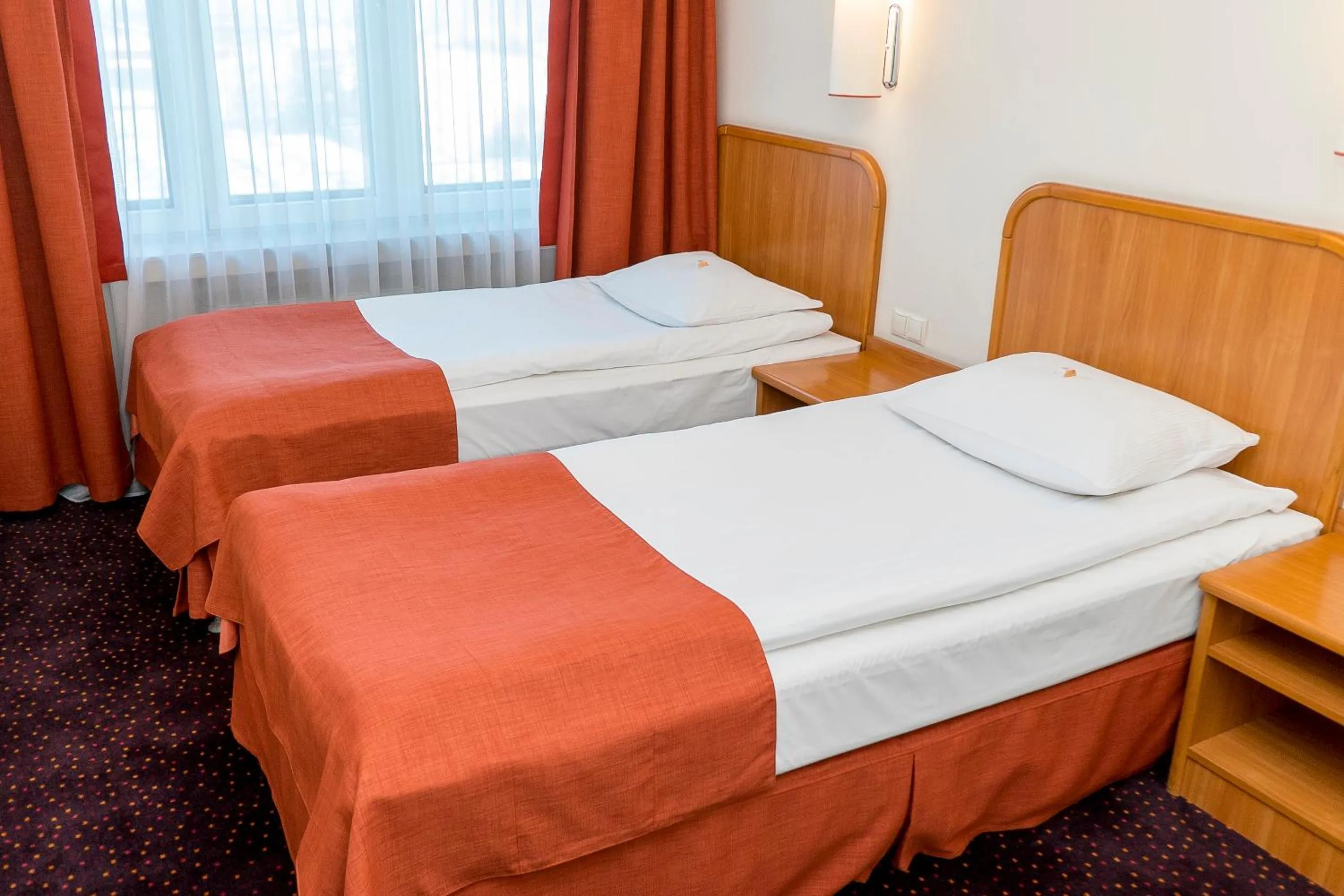 Decorative detail, Bed in Hotel Beskid