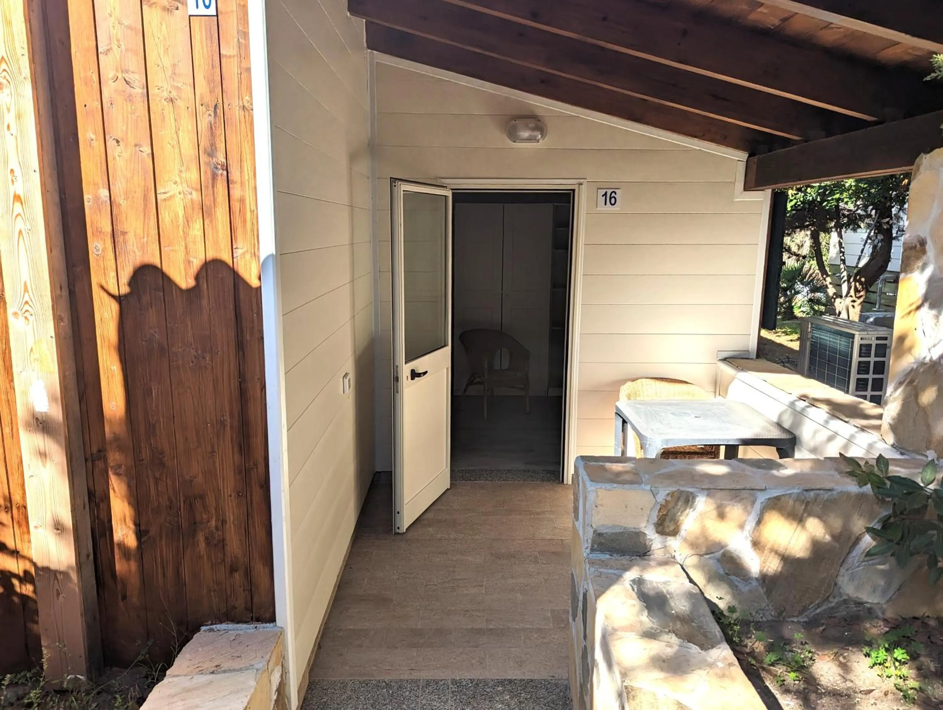 Patio in Villaggio Camping Torre Del Porticciolo