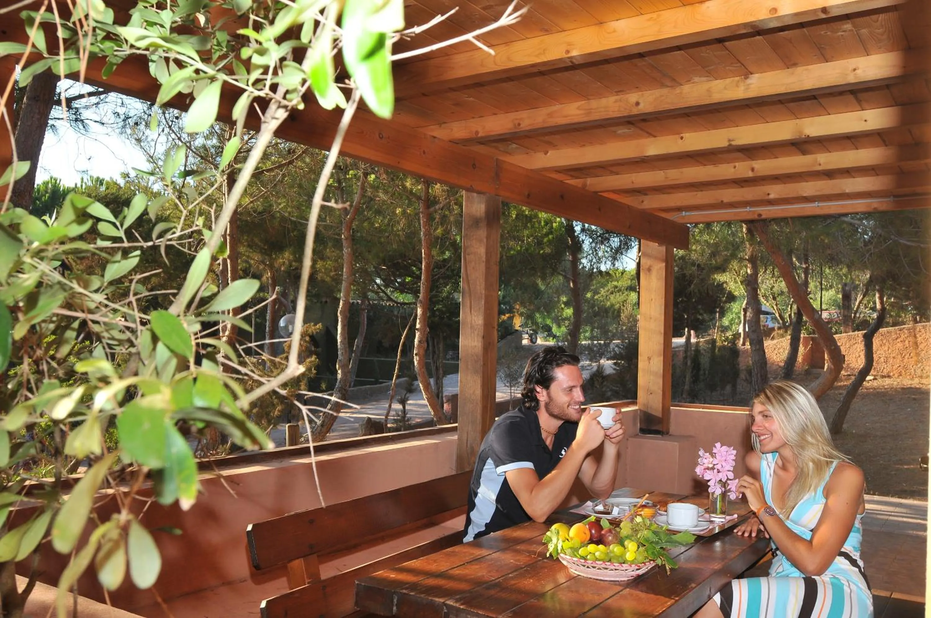 Balcony/Terrace in Villaggio Camping Torre Del Porticciolo