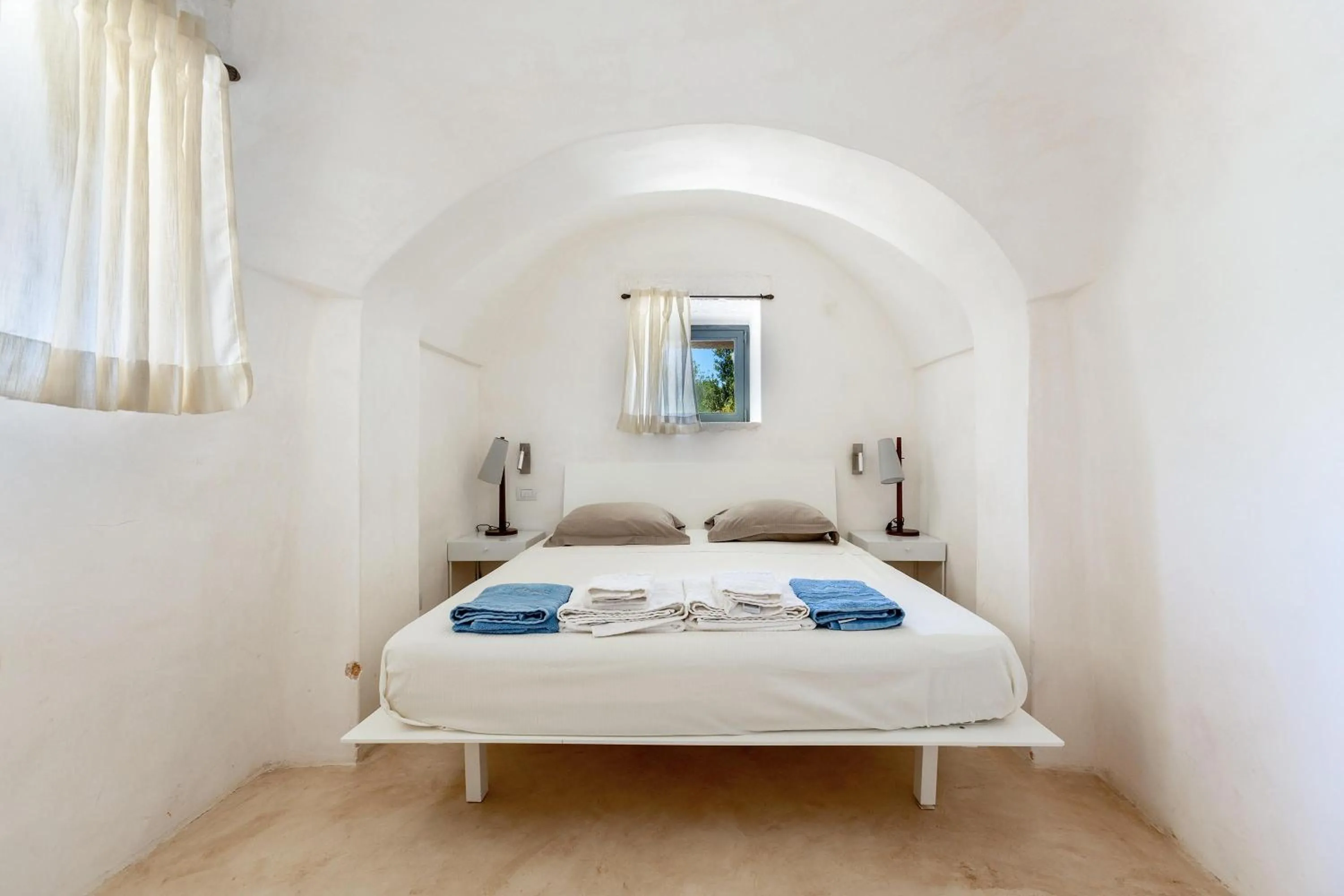 Bedroom, Bed in Le Ali Bianche by Perle di Puglia