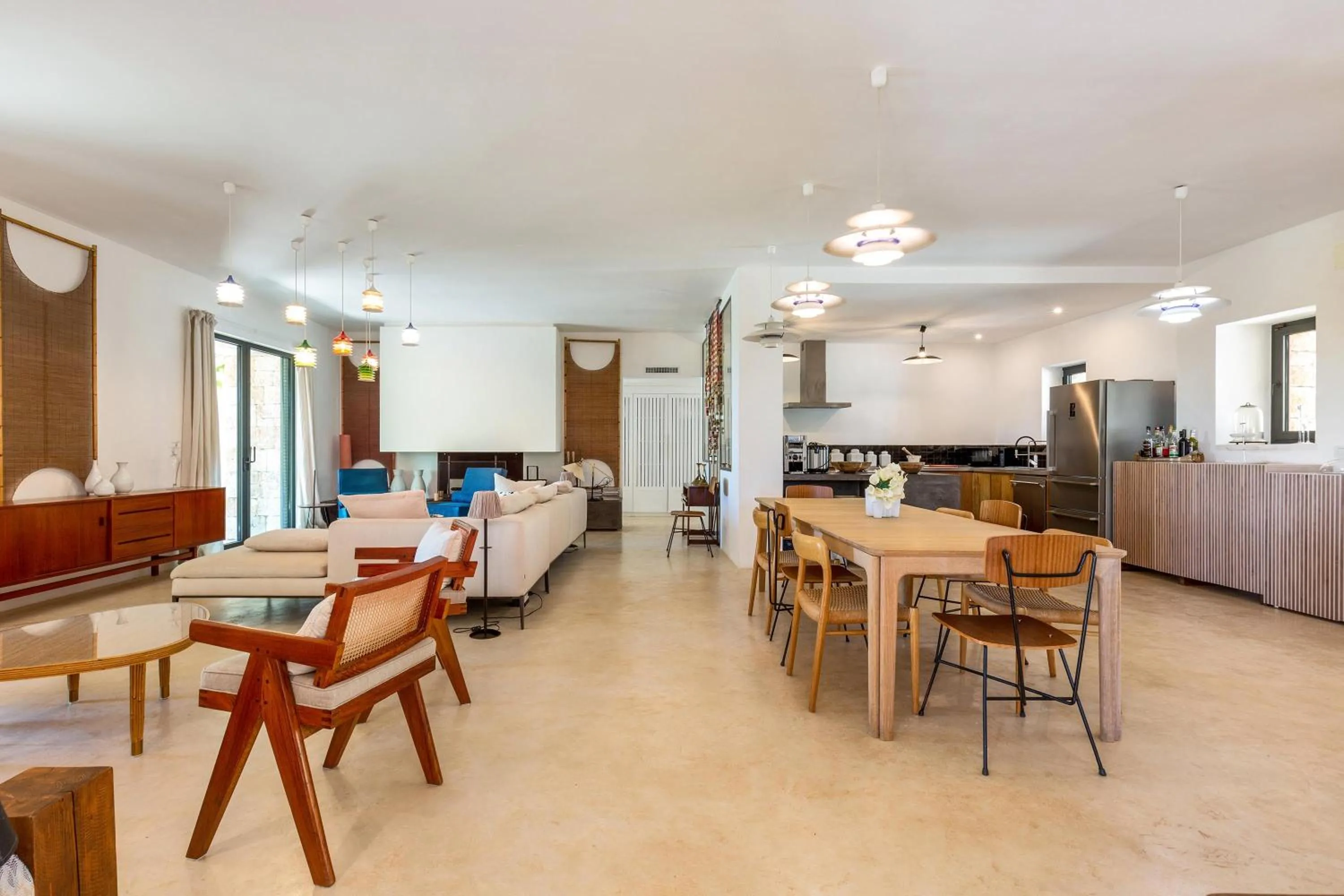 Dining area in Le Ali Bianche by Perle di Puglia