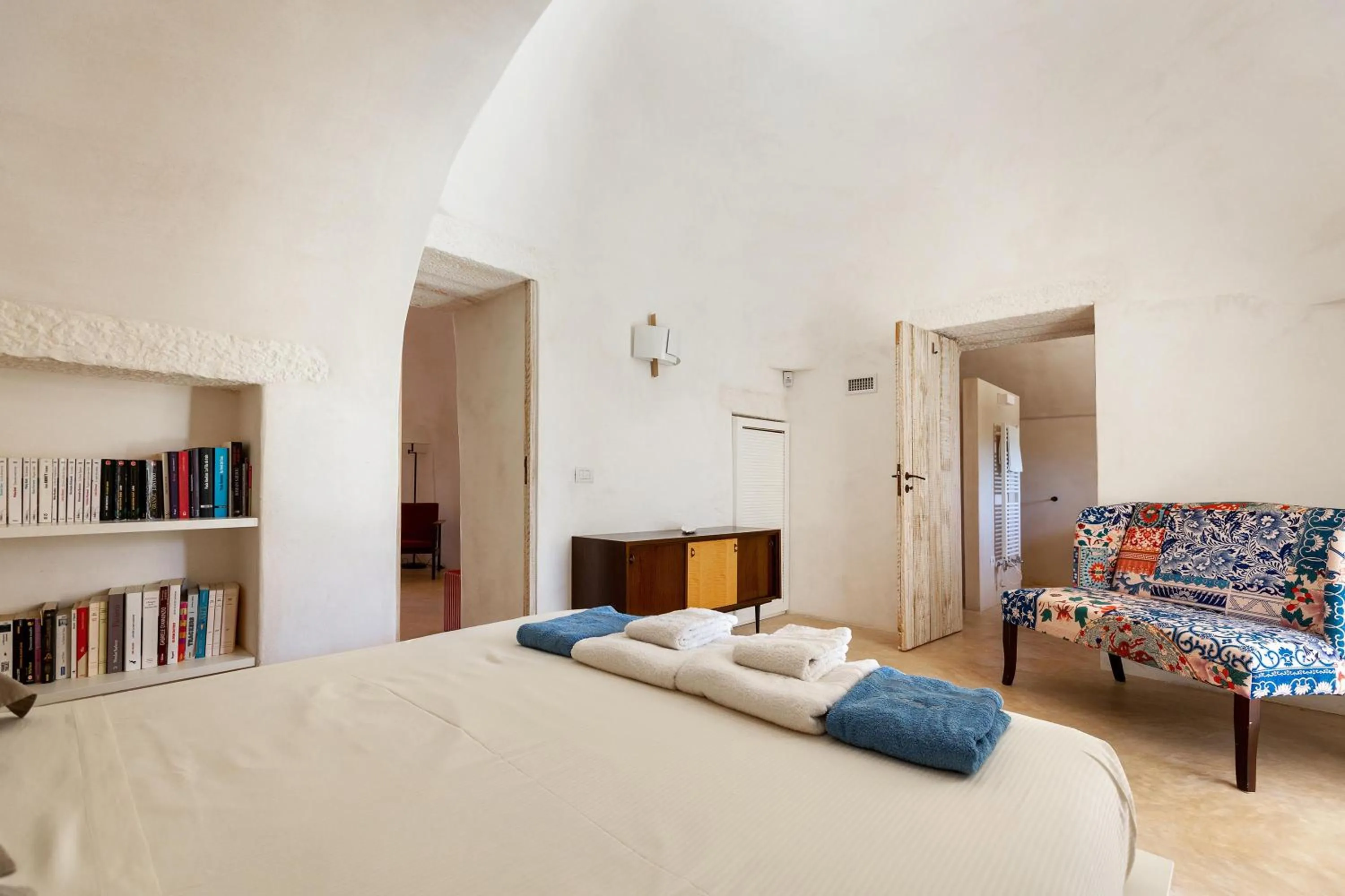 Bedroom, Bed in Le Ali Bianche by Perle di Puglia