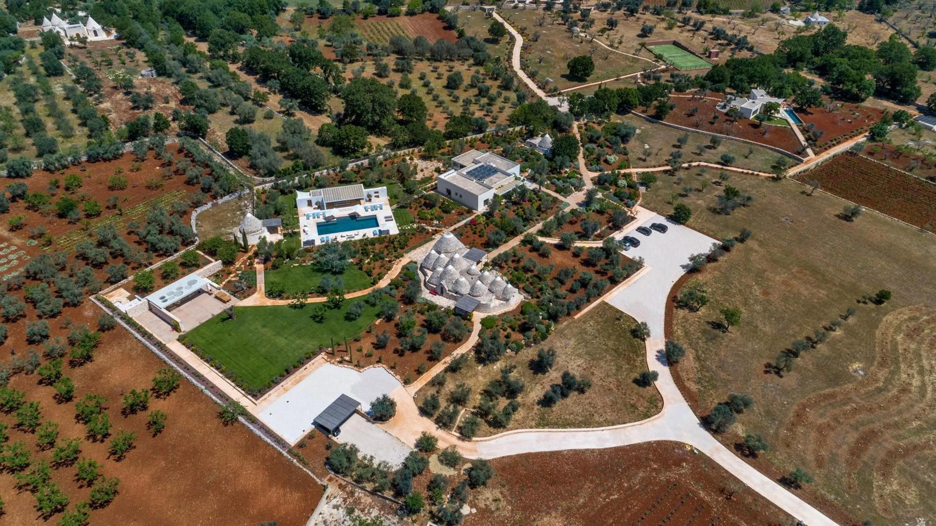 Bird's eye view in Le Ali Bianche by Perle di Puglia