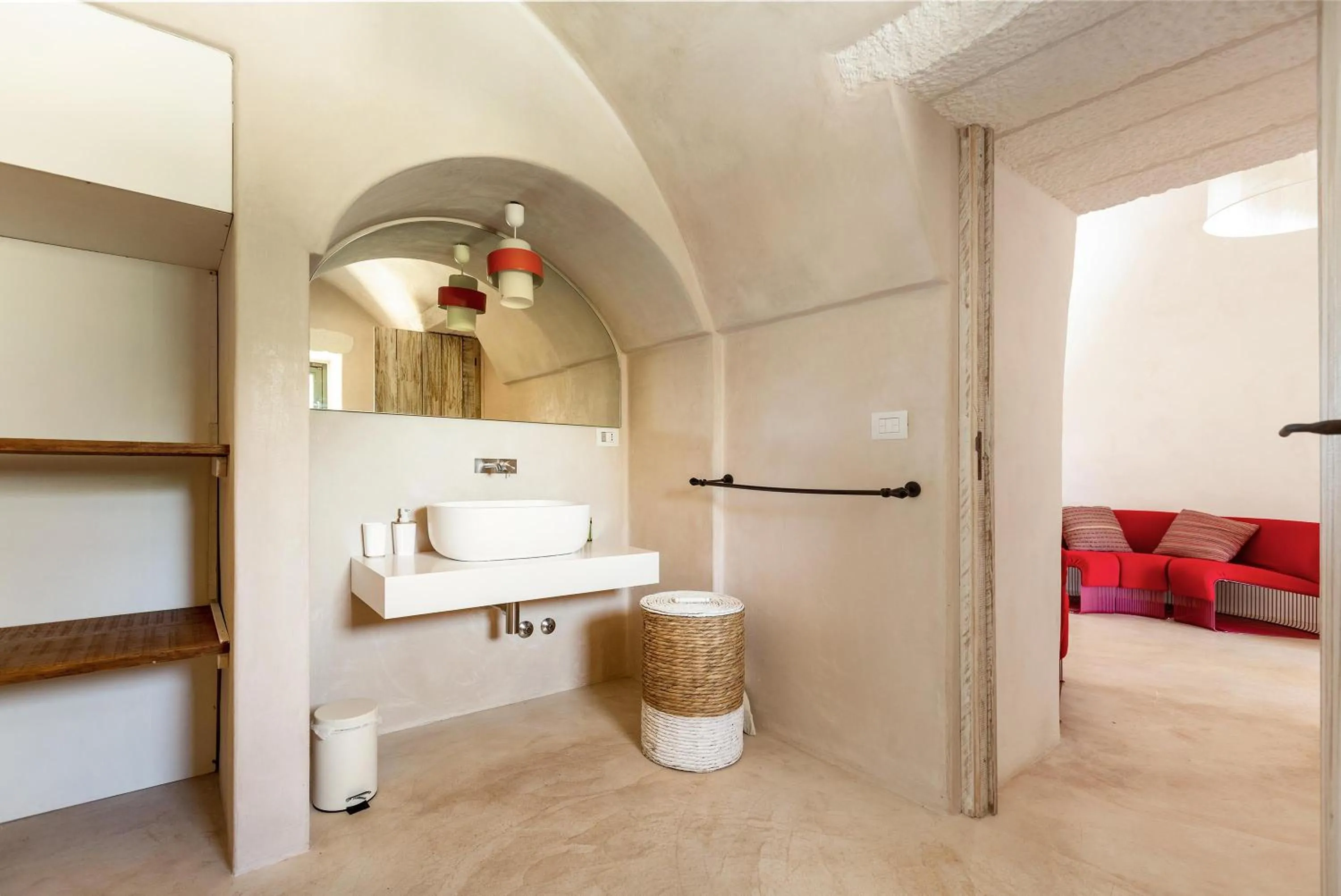 Bathroom in Le Ali Bianche by Perle di Puglia